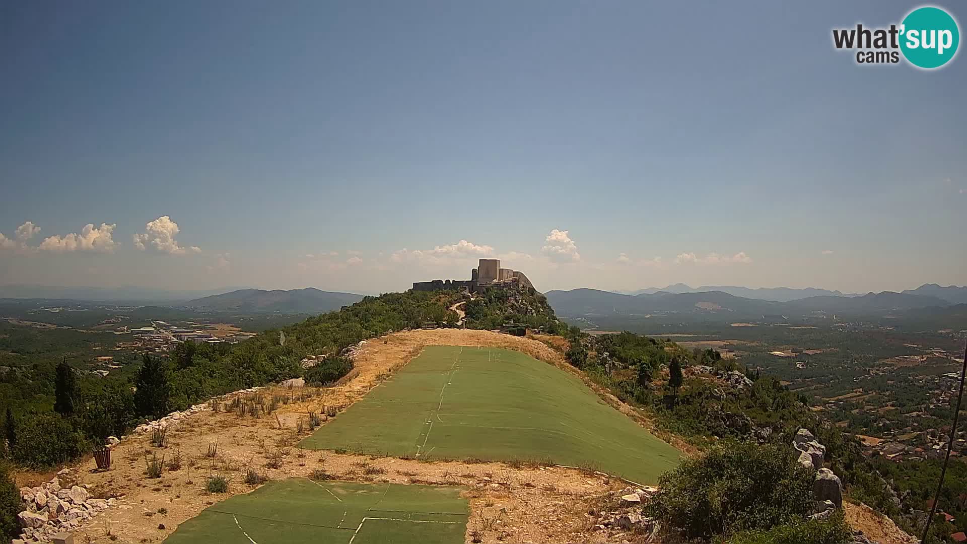 Webcam en direct aérodrome de parapente Ljubuški – Kula