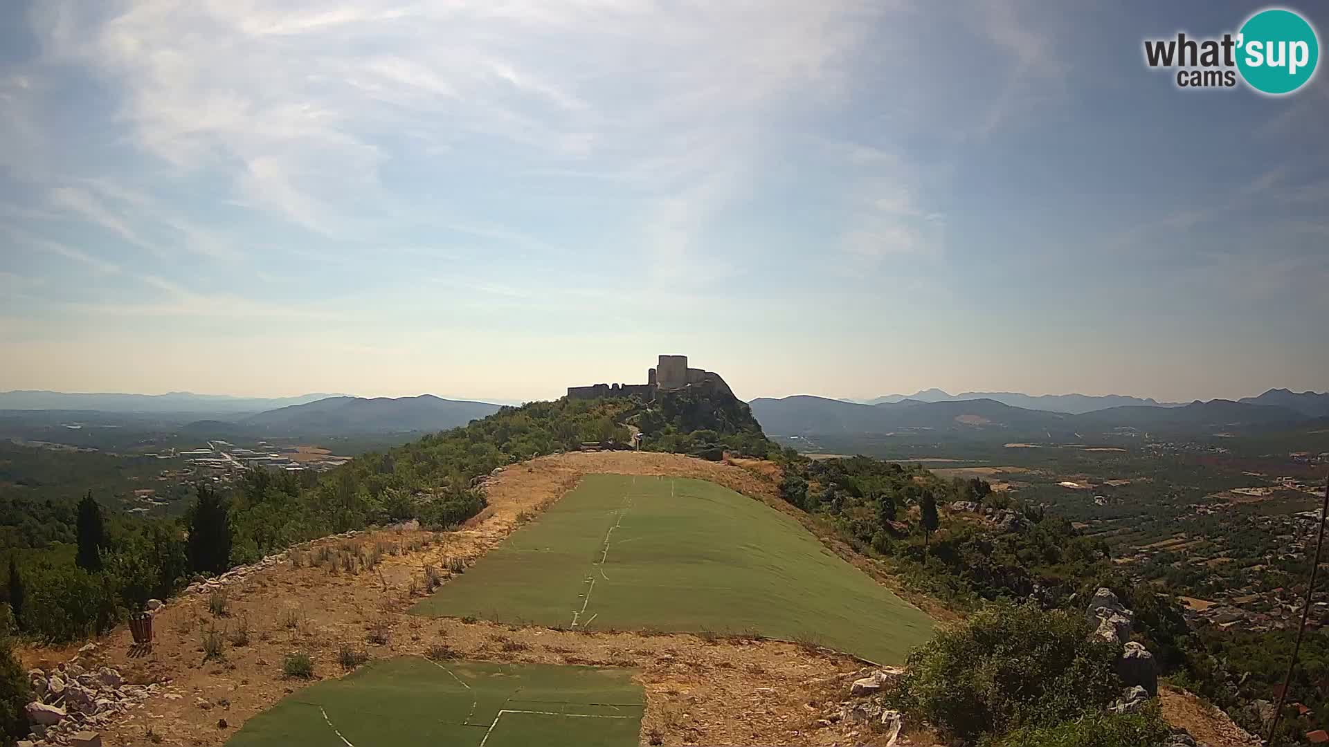 Live Webcam Campo di volo di parapendio Ljubuški – Kula