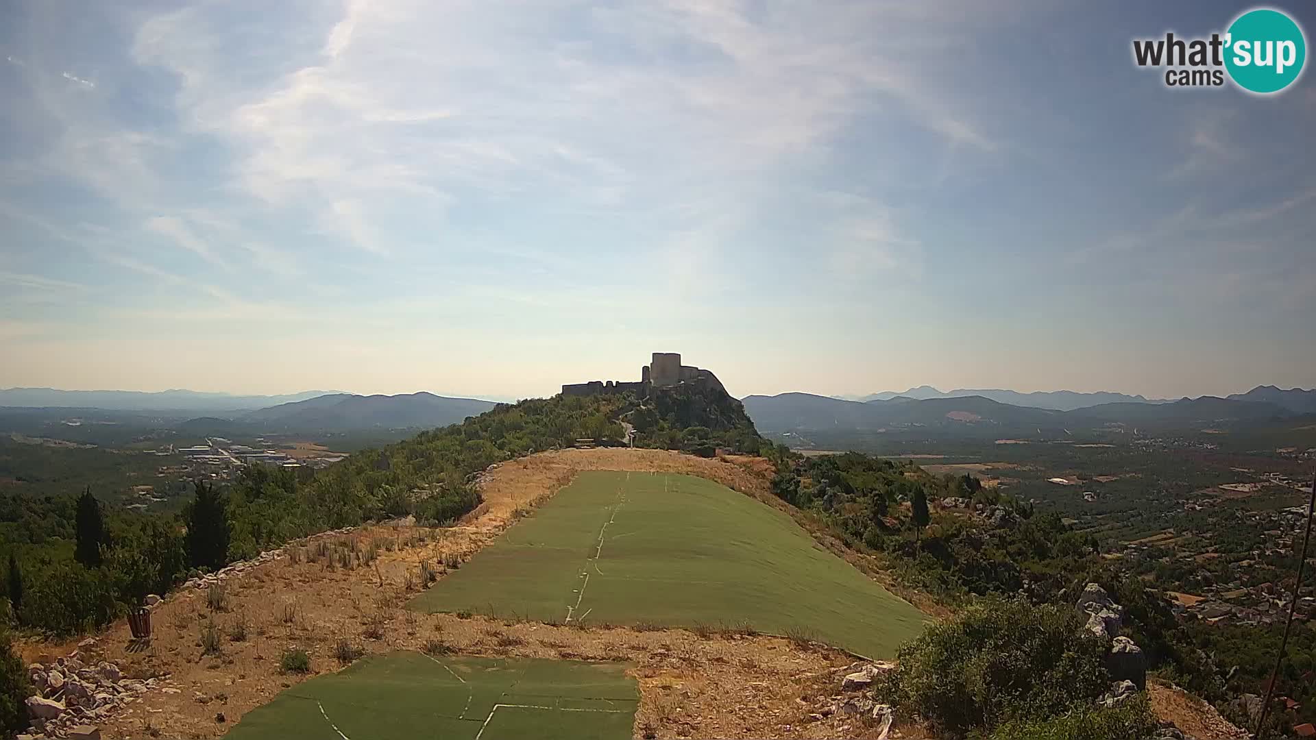 Live Webcam Campo di volo di parapendio Ljubuški – Kula