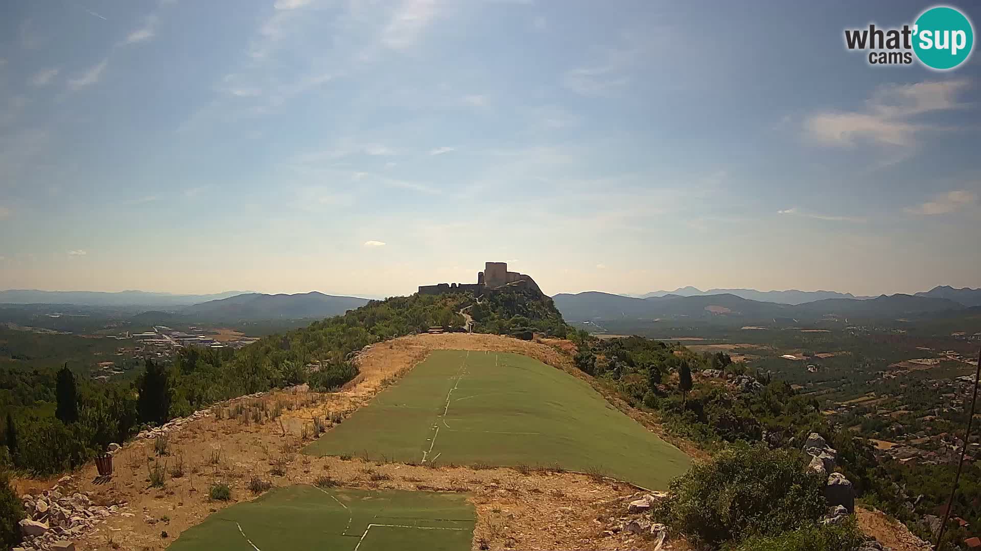 Live Webcam Campo di volo di parapendio Ljubuški – Kula