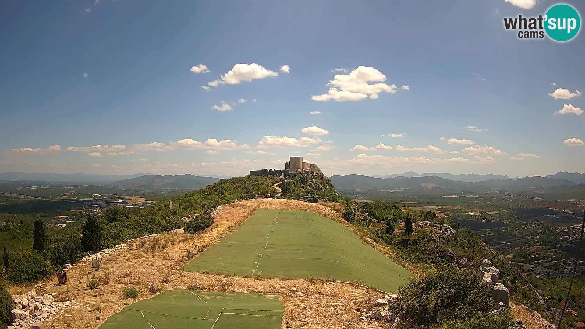Live Webcam Campo di volo di parapendio Ljubuški – Kula