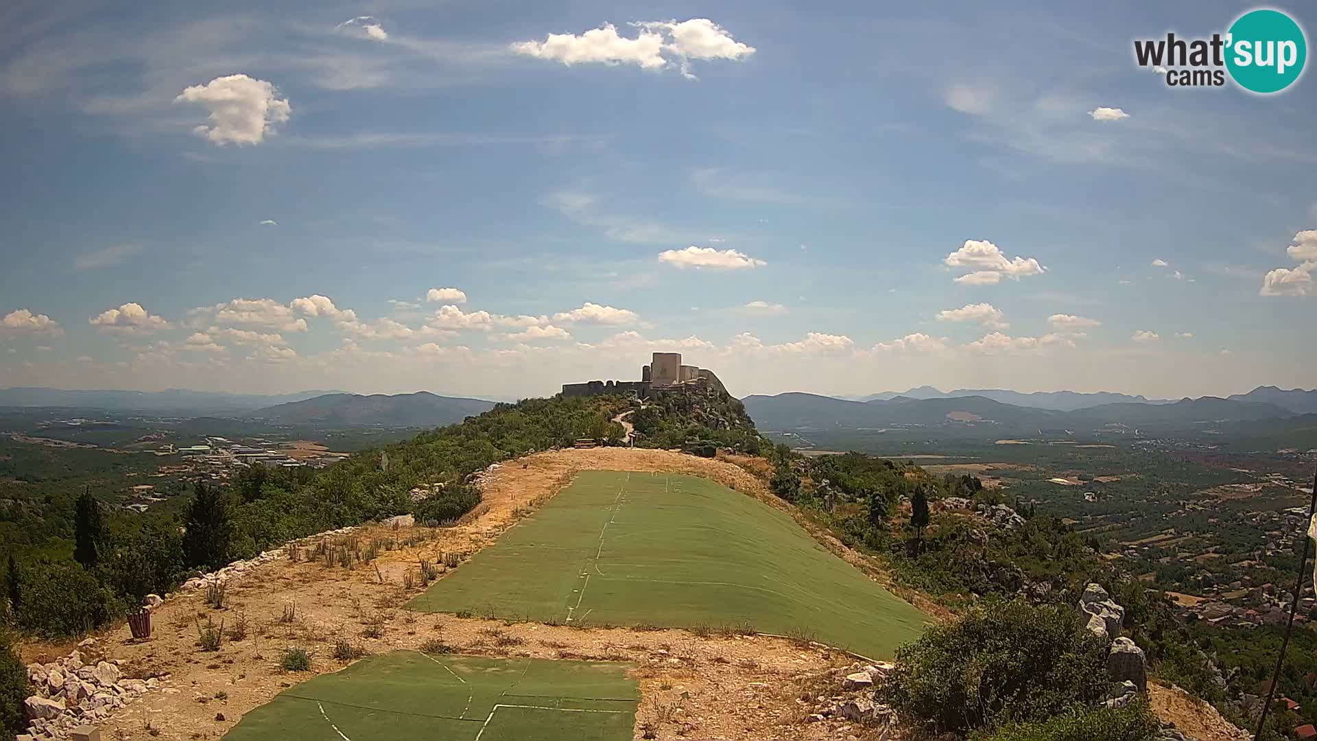 Live Webcam Paragliding airfield Ljubuški – Kula