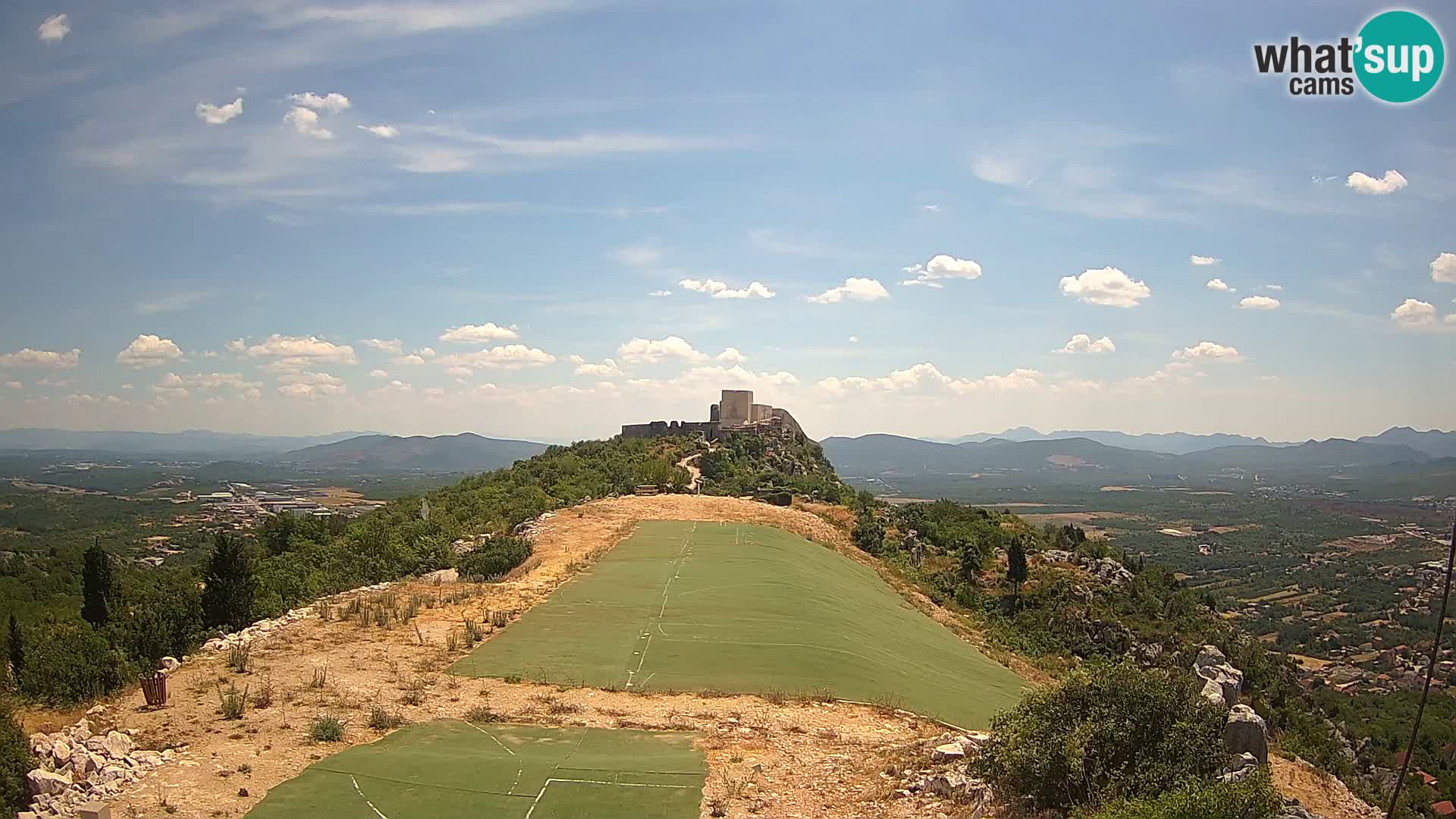 Webcam en direct aérodrome de parapente Ljubuški – Kula