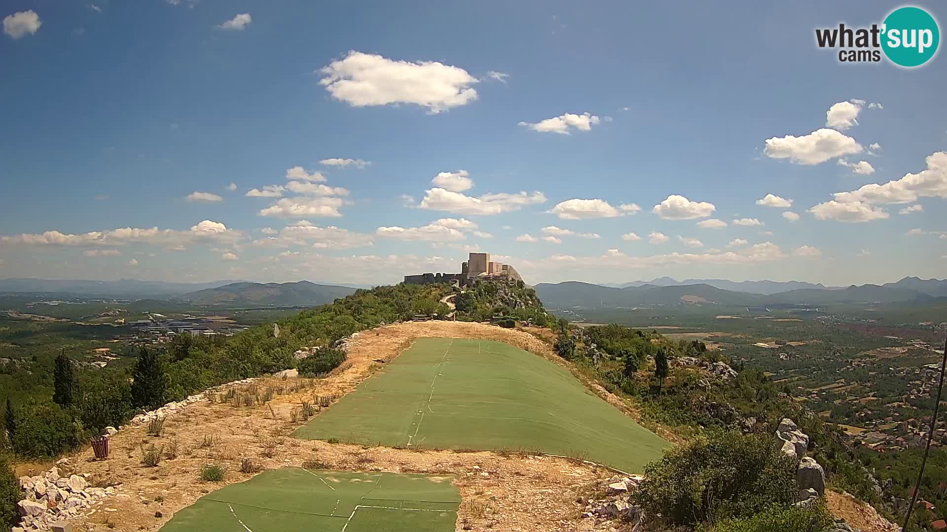 Webcam en direct aérodrome de parapente Ljubuški – Kula