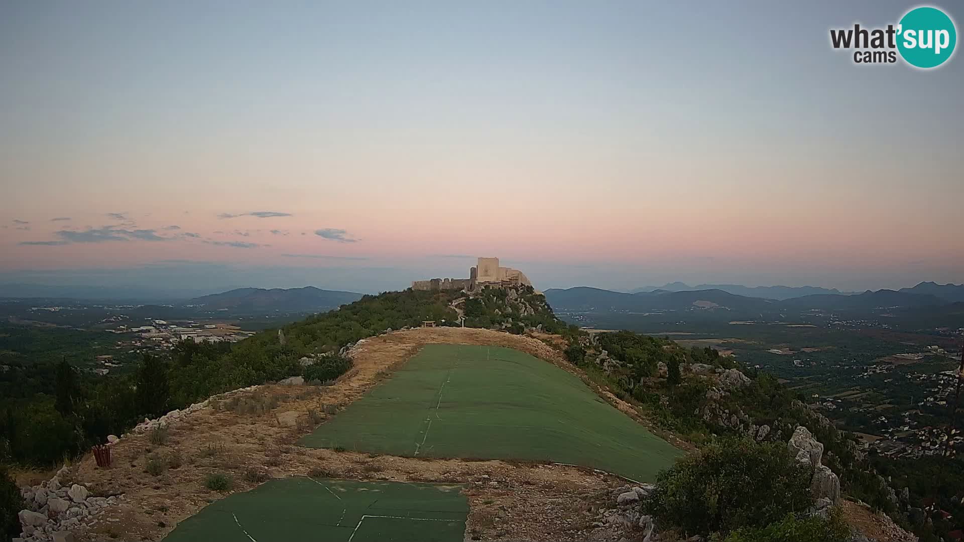 Webcam en direct aérodrome de parapente Ljubuški – Kula
