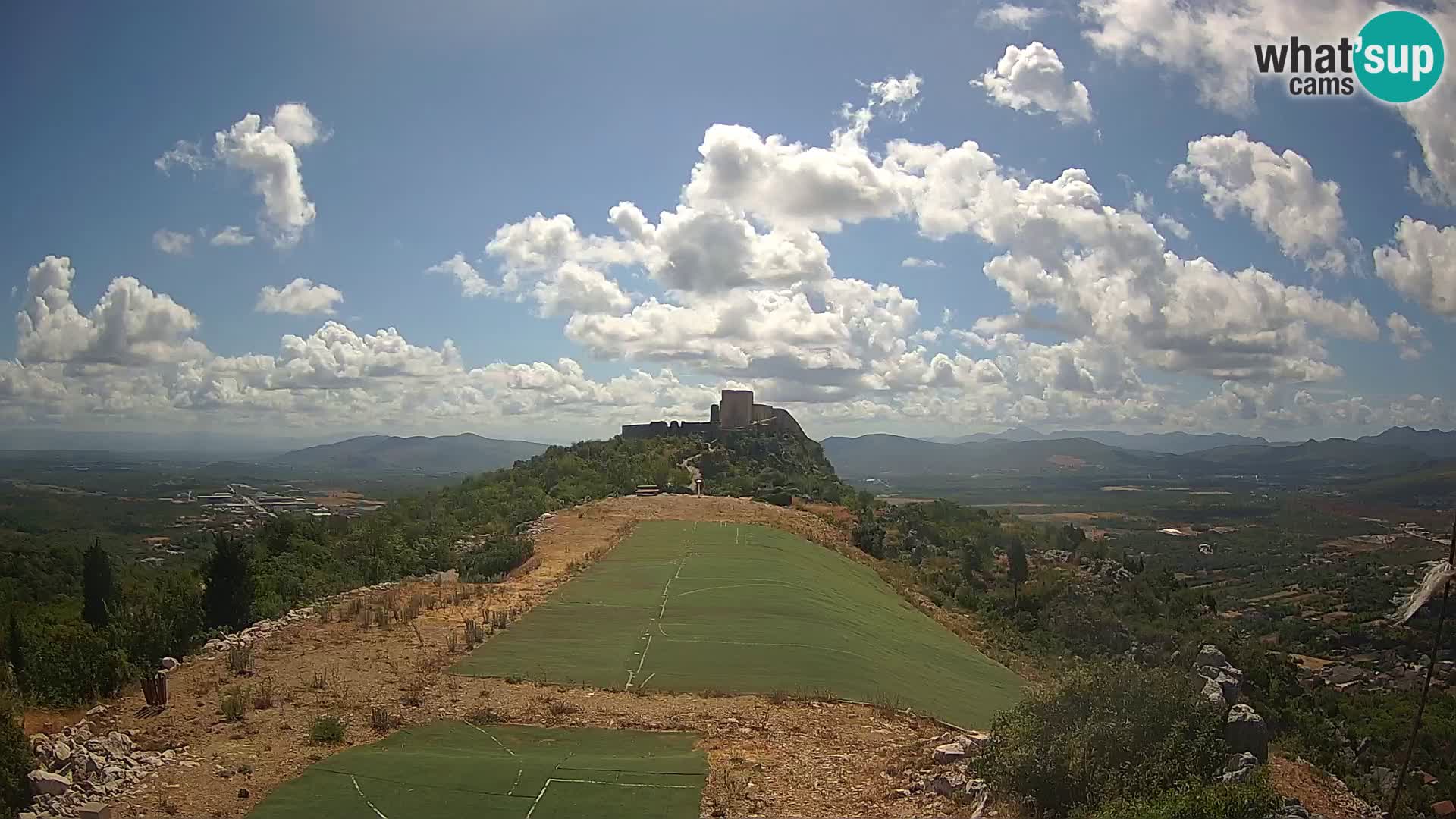 Live Webcam Campo di volo di parapendio Ljubuški – Kula