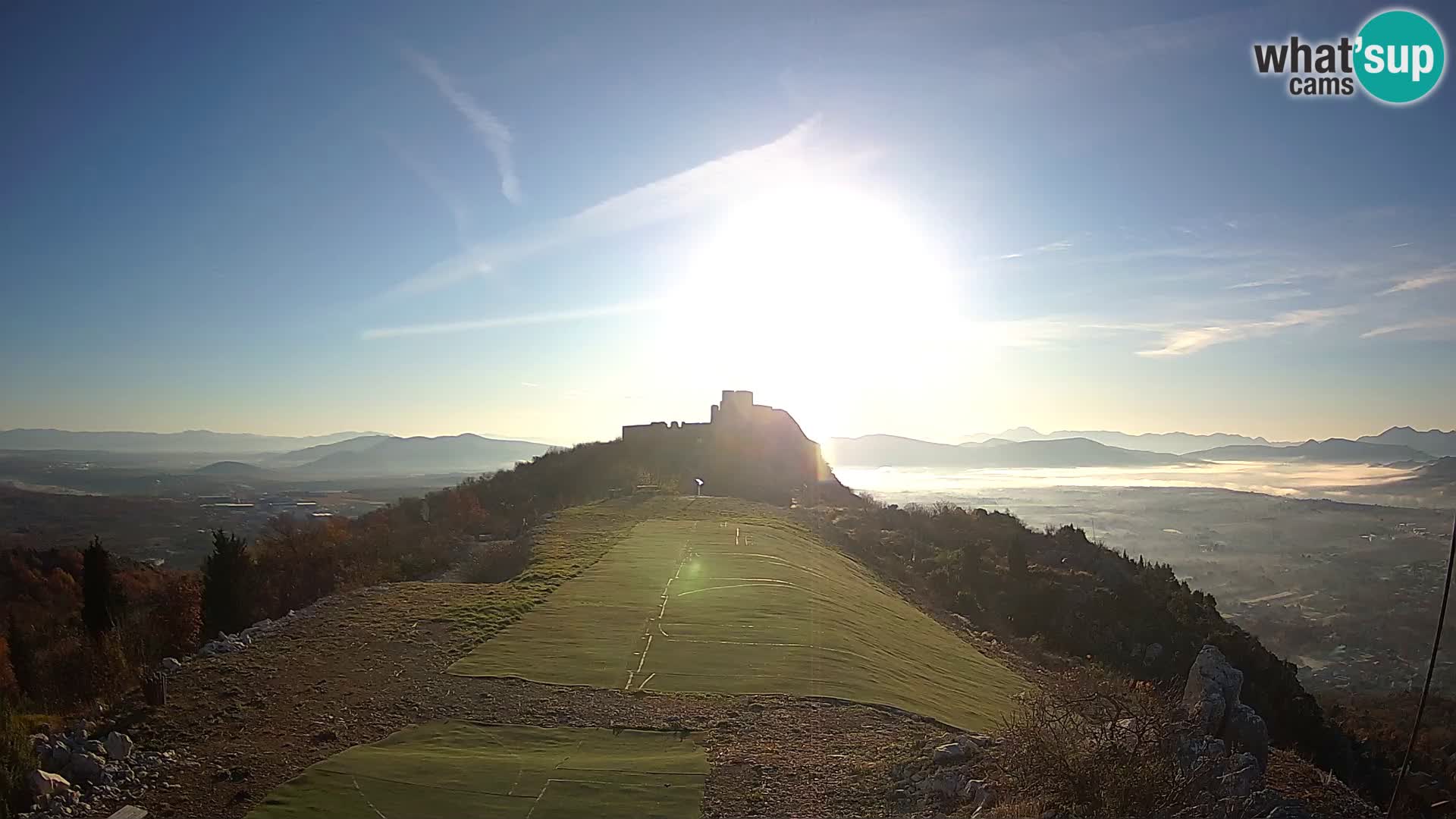 Webcam en direct aérodrome de parapente Ljubuški – Kula