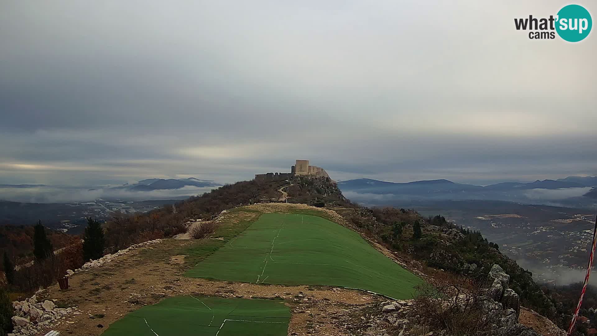 Webcam en direct aérodrome de parapente Ljubuški – Kula
