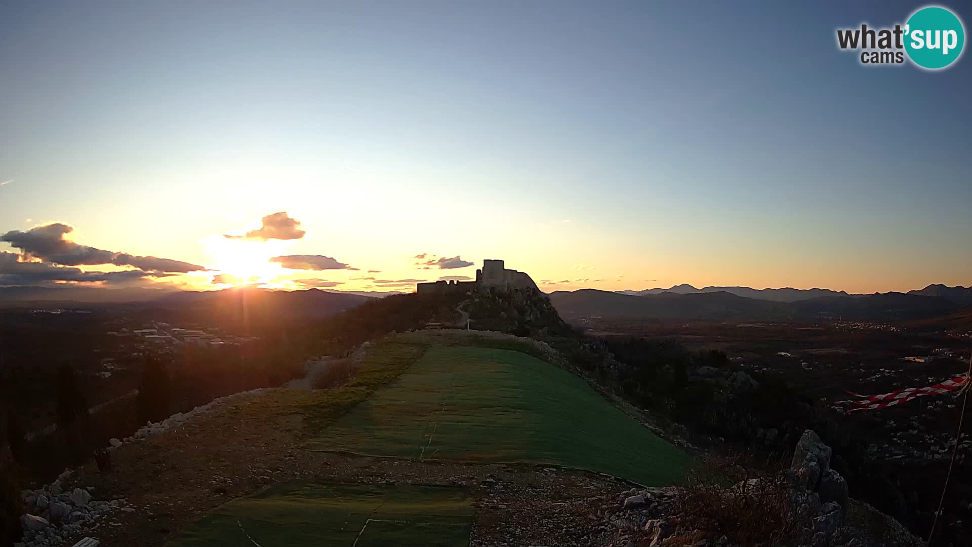 Live Webcam Campo di volo di parapendio Ljubuški – Kula