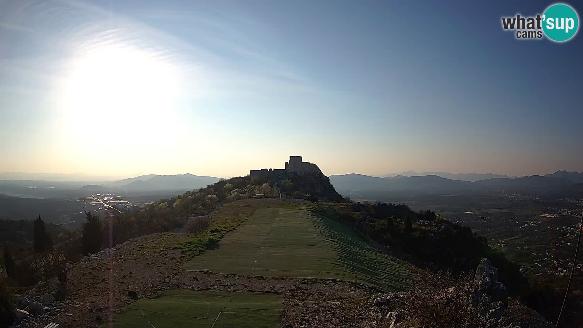 Webcam en direct aérodrome de parapente Ljubuški – Kula