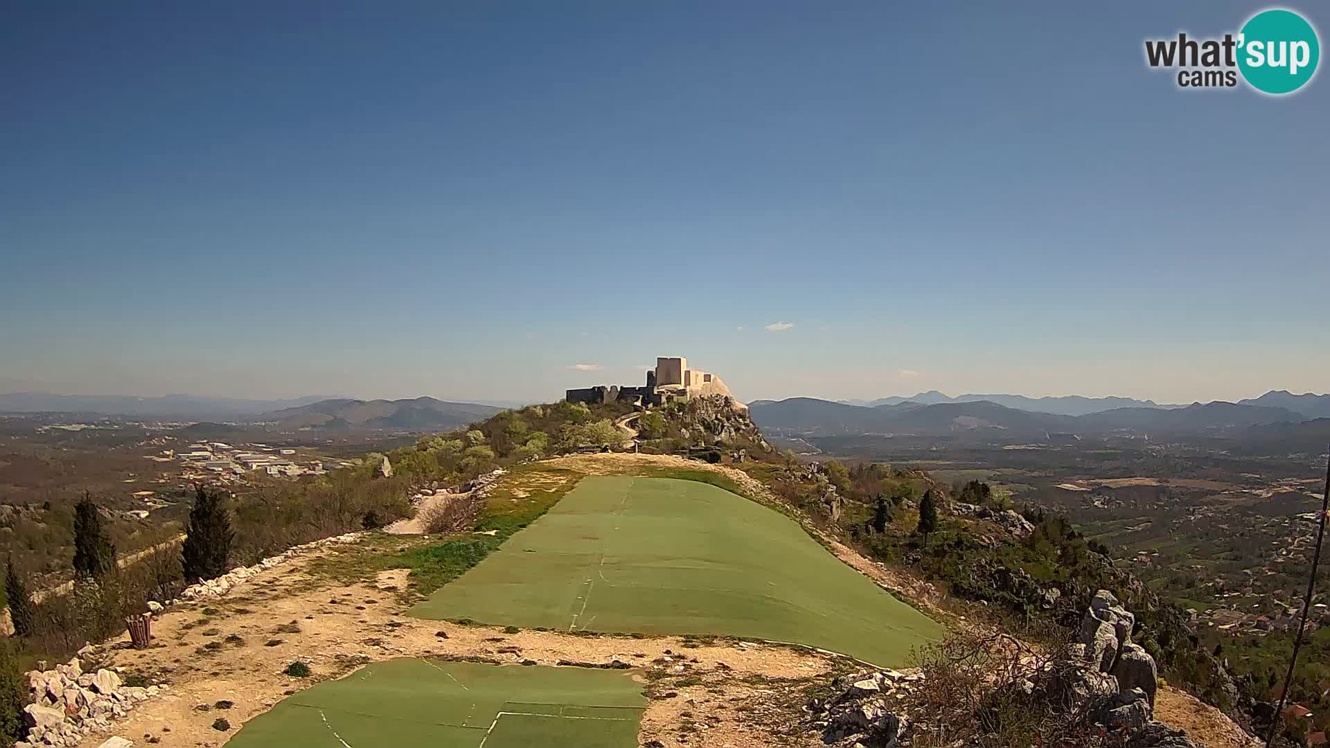 Live Webcam Paragliding airfield Ljubuški – Kula