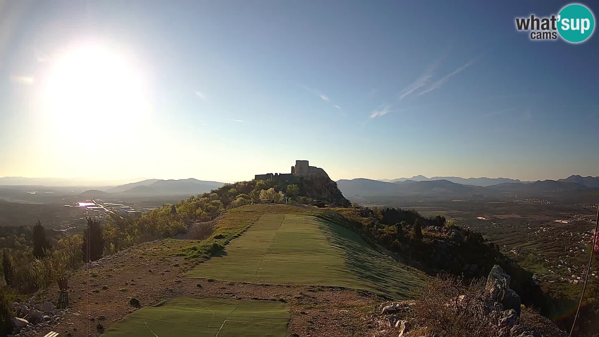 Live Webcam Paragliding airfield Ljubuški – Kula