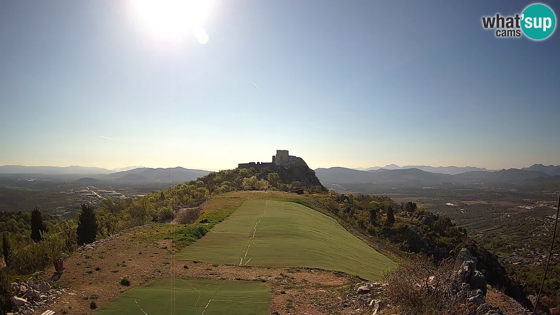 Live Webcam Campo di volo di parapendio Ljubuški – Kula