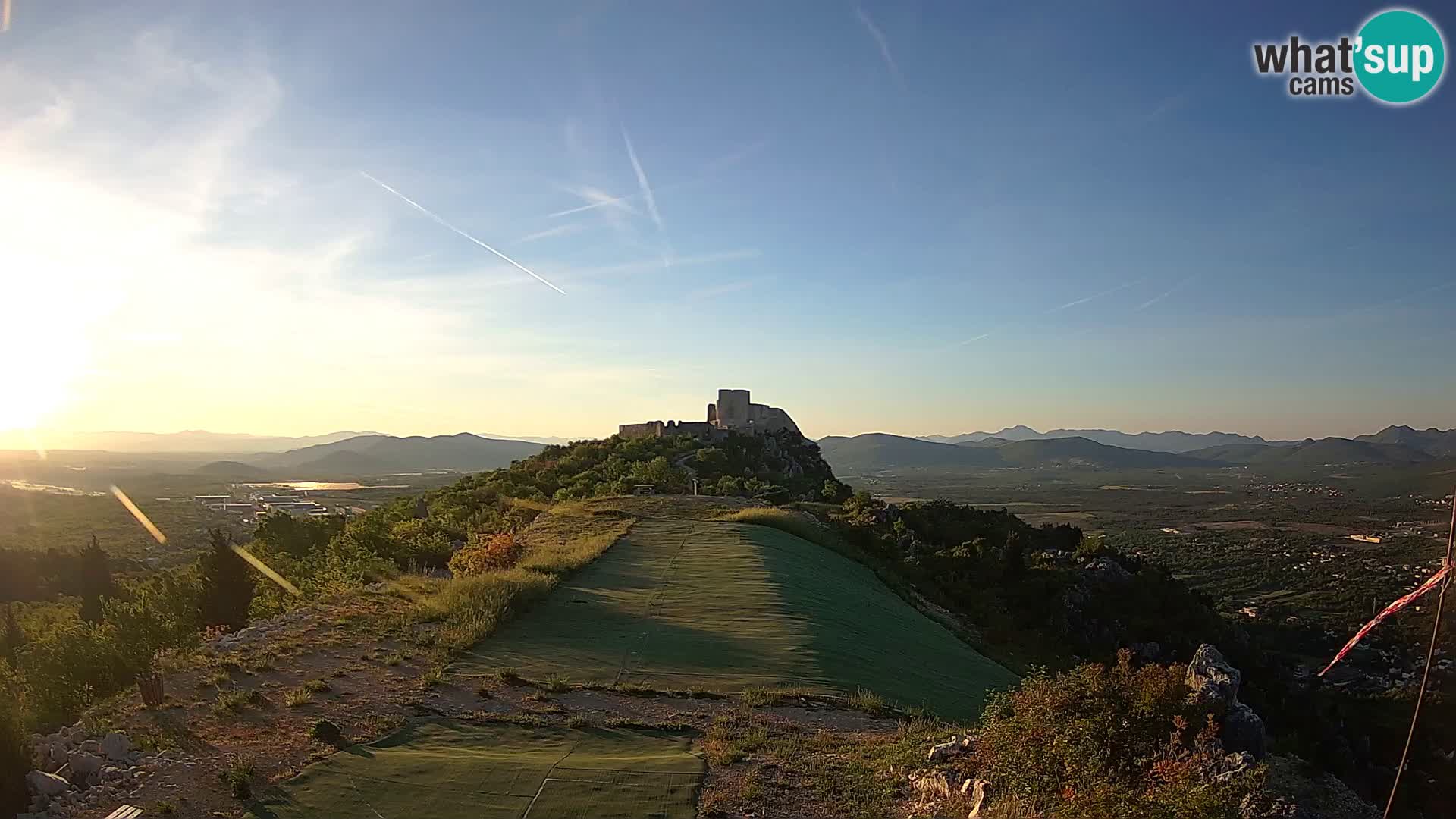 Webcam en direct aérodrome de parapente Ljubuški – Kula