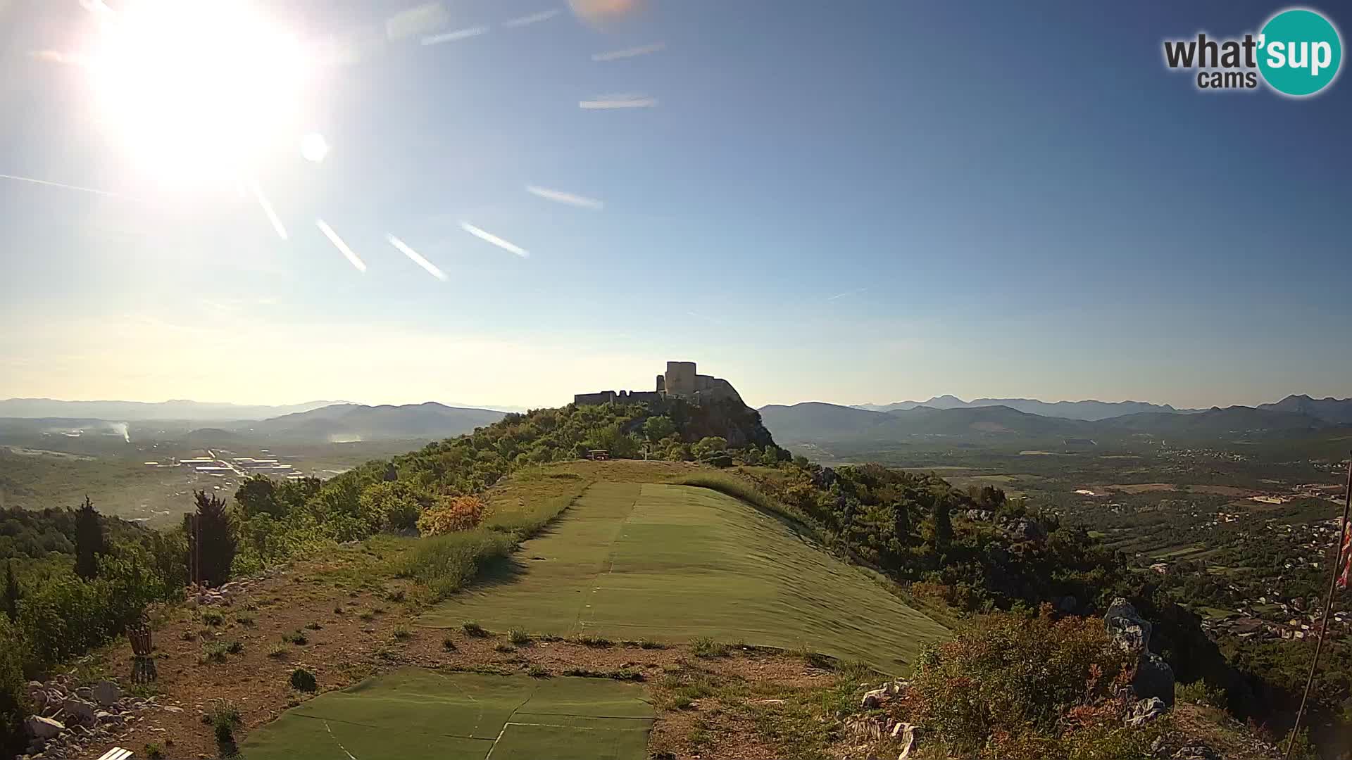 Live Webcam Paragliding airfield Ljubuški – Kula