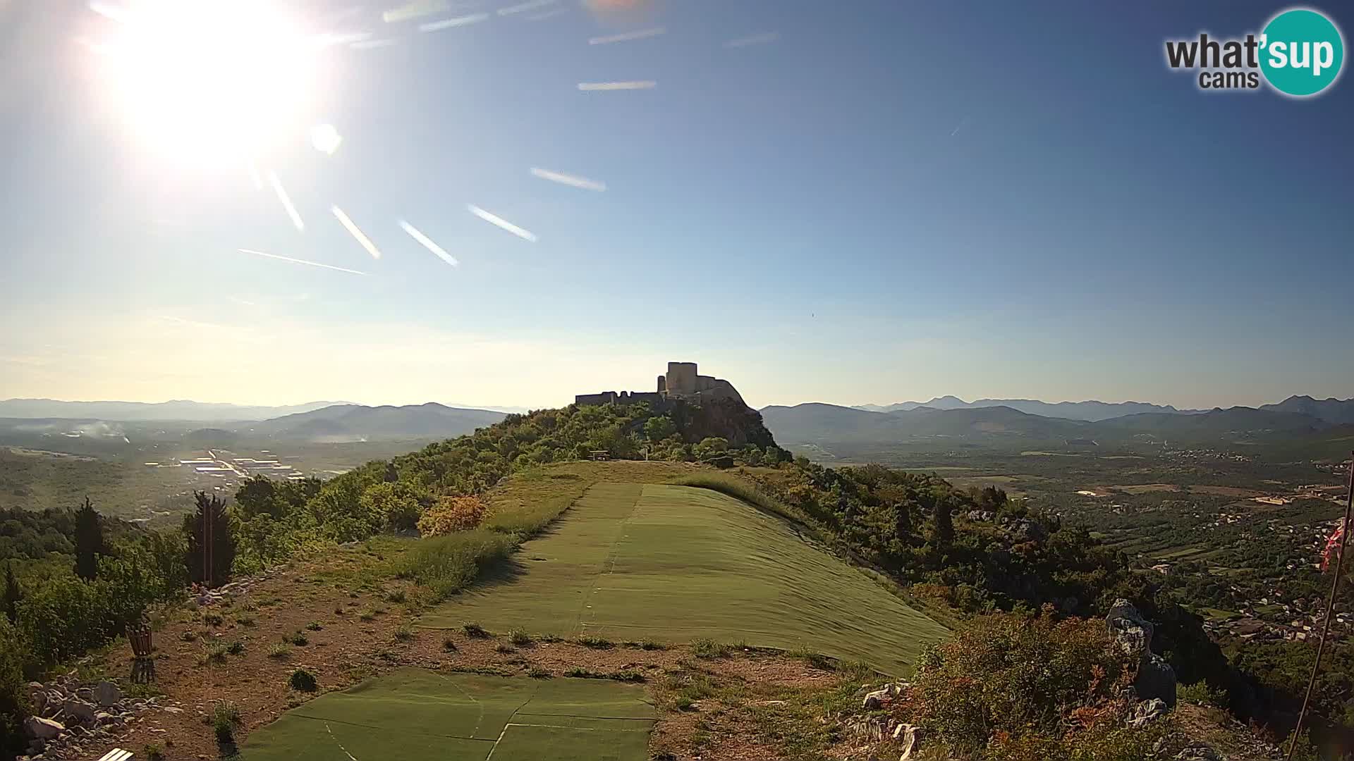 Webcam en direct aérodrome de parapente Ljubuški – Kula