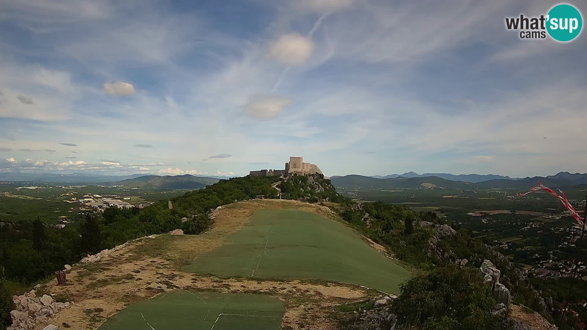 Webcam en direct aérodrome de parapente Ljubuški – Kula