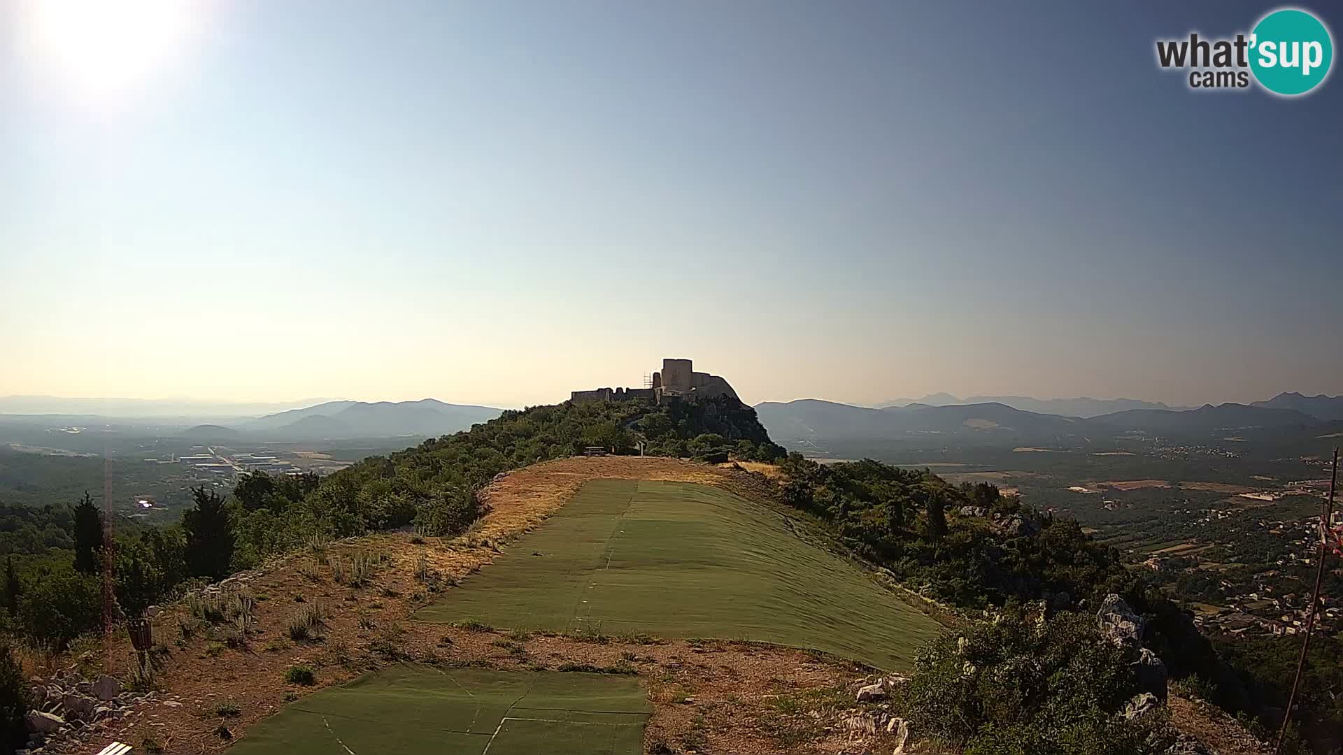 Webcam en direct aérodrome de parapente Ljubuški – Kula