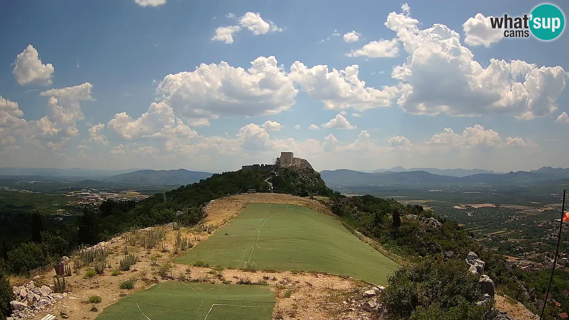 Webcam en direct aérodrome de parapente Ljubuški – Kula