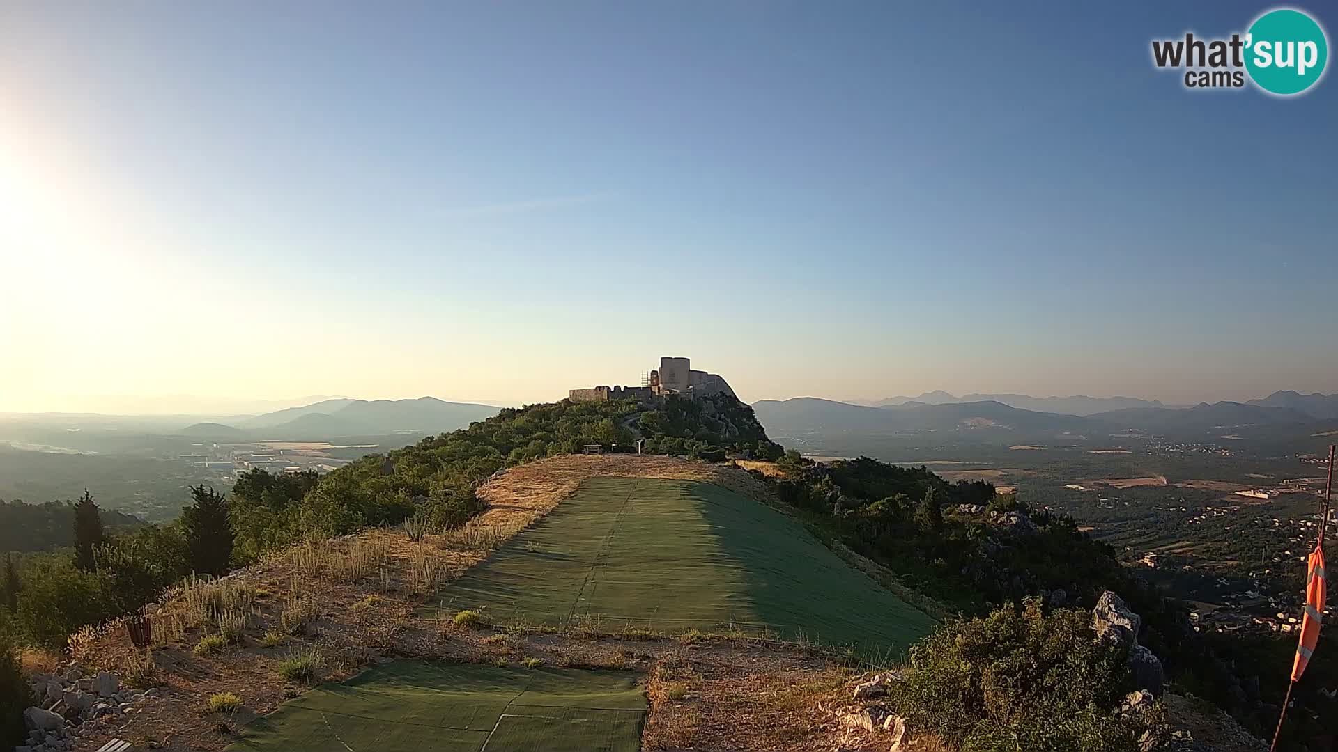 Webcam en direct aérodrome de parapente Ljubuški – Kula
