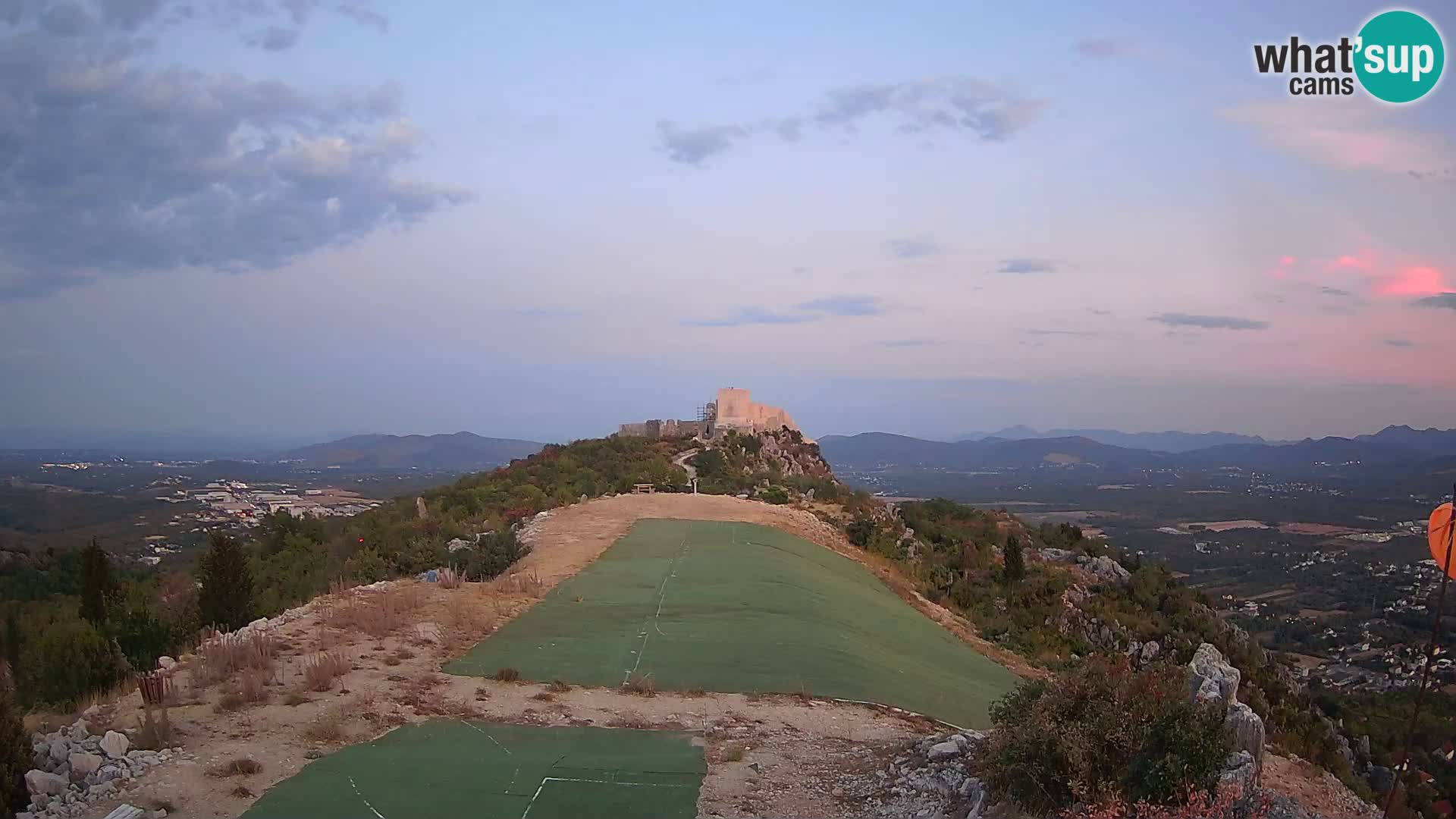 Webcam en direct aérodrome de parapente Ljubuški – Kula