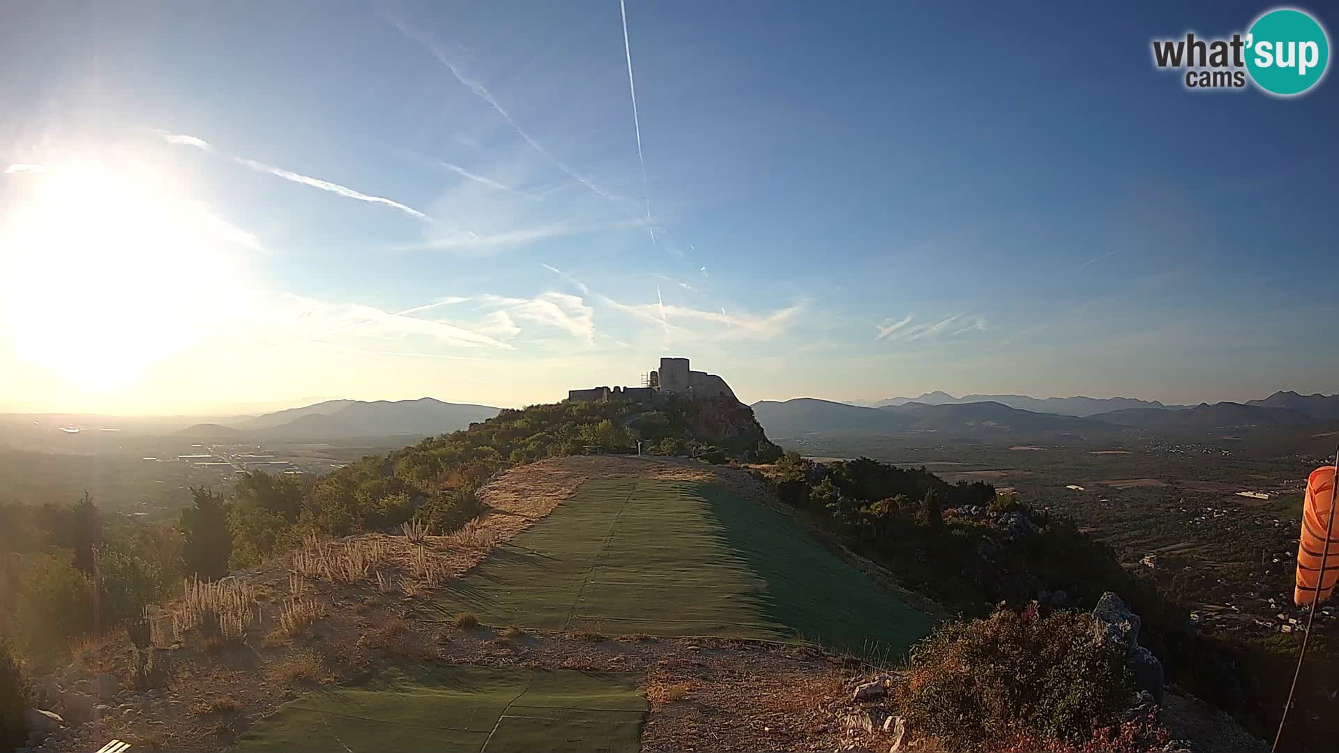 Live Webcam Campo di volo di parapendio Ljubuški – Kula