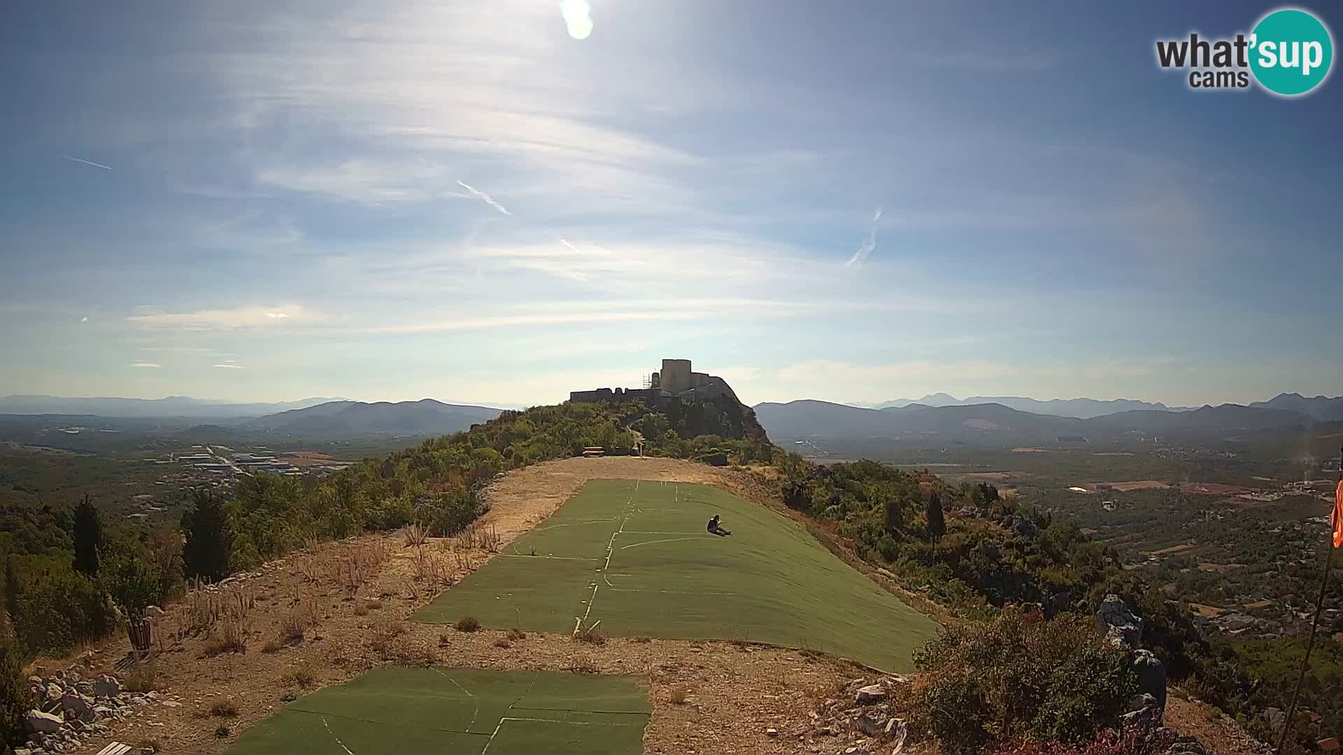 Live Webcam Campo di volo di parapendio Ljubuški – Kula