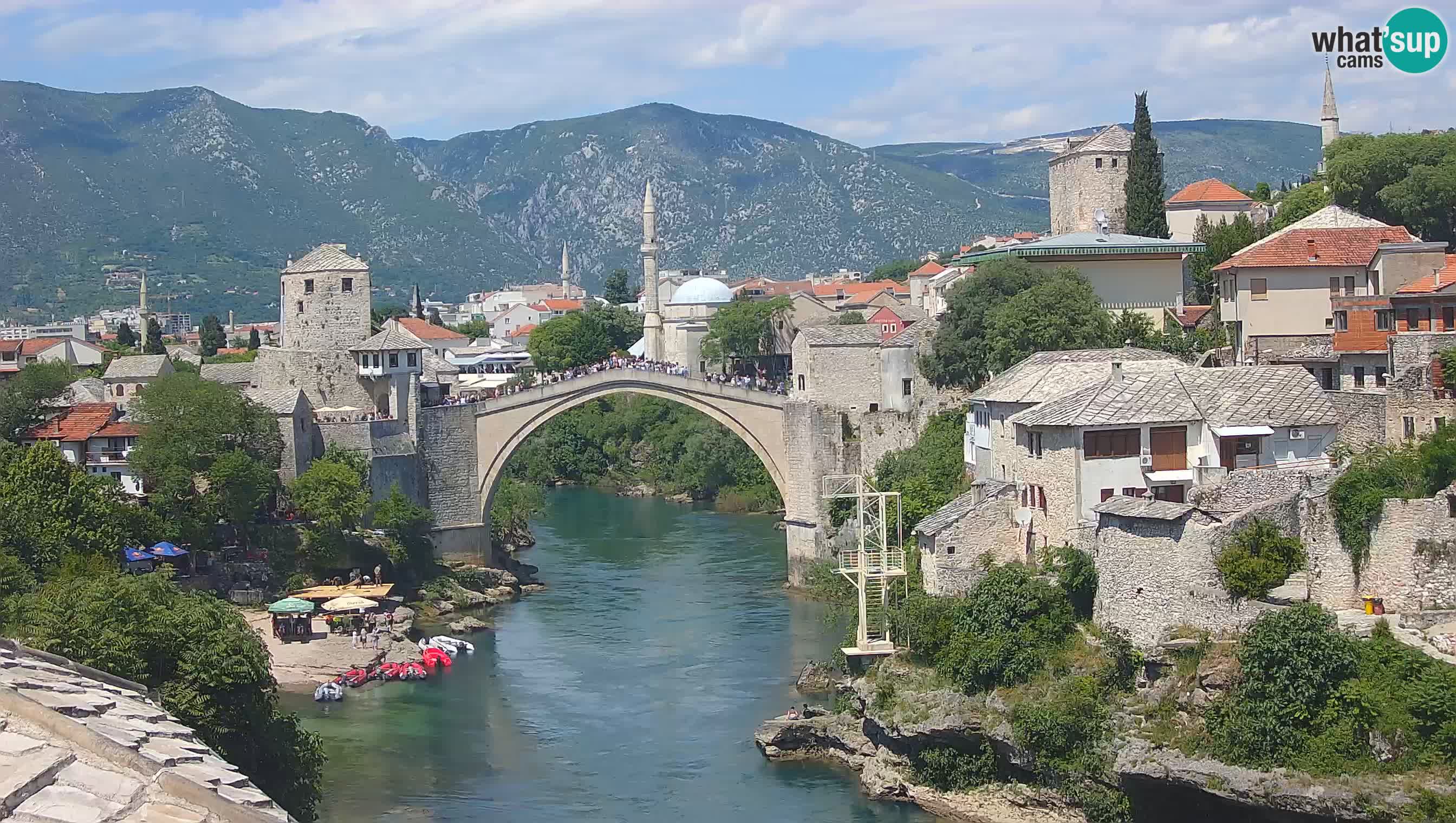 Le Vieux Pont sur la rivière Neretva