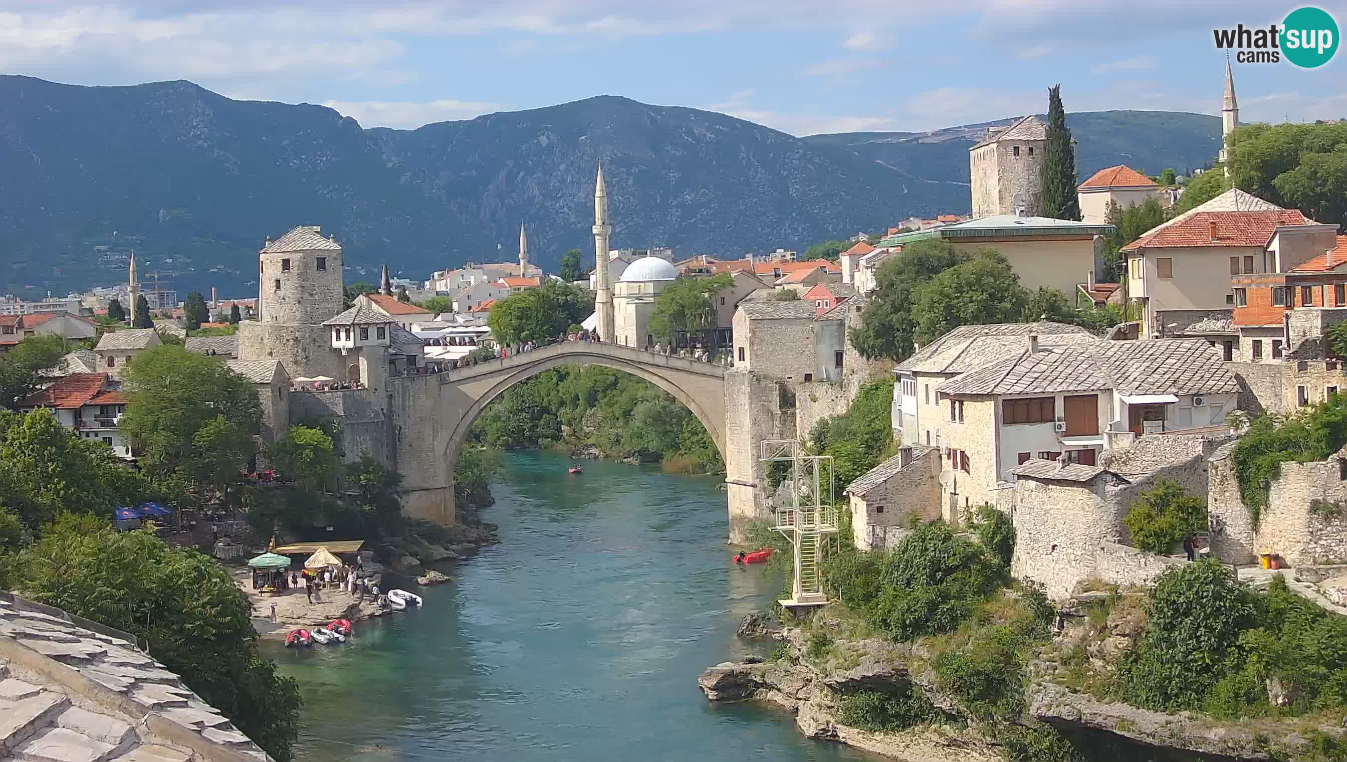 Mostar – Il Ponte Vecchio sul fiume Neretva
