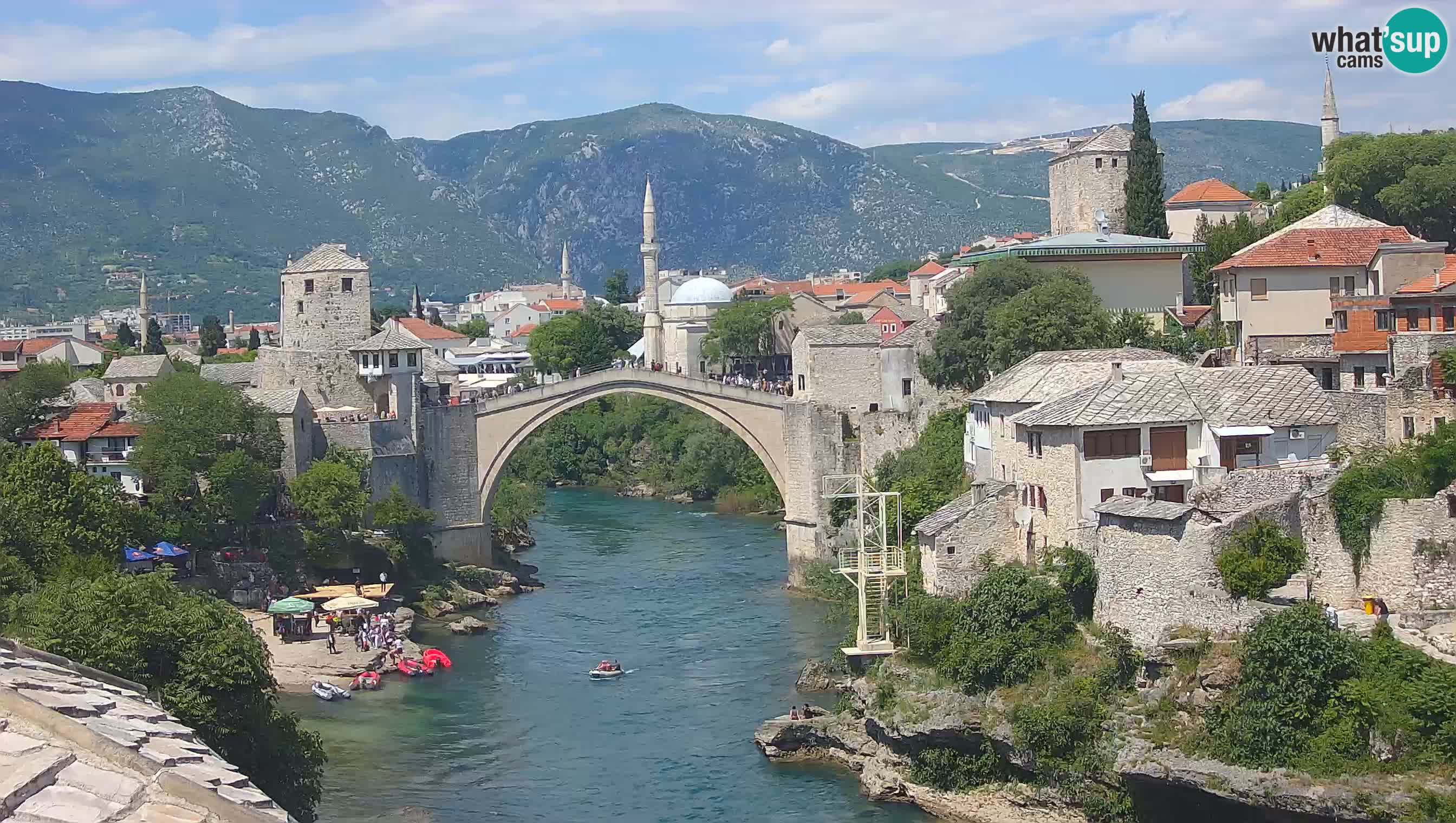 Mostar – Il Ponte Vecchio sul fiume Neretva