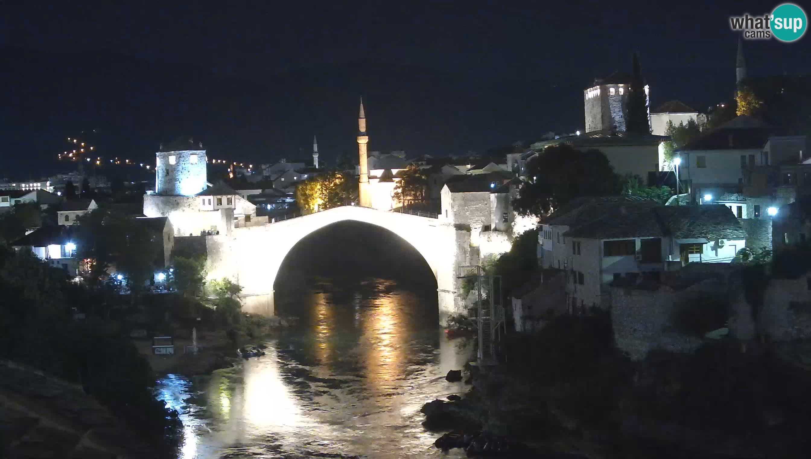 Webcam Mostar – Il Ponte Vecchio sul fiume Neretva
