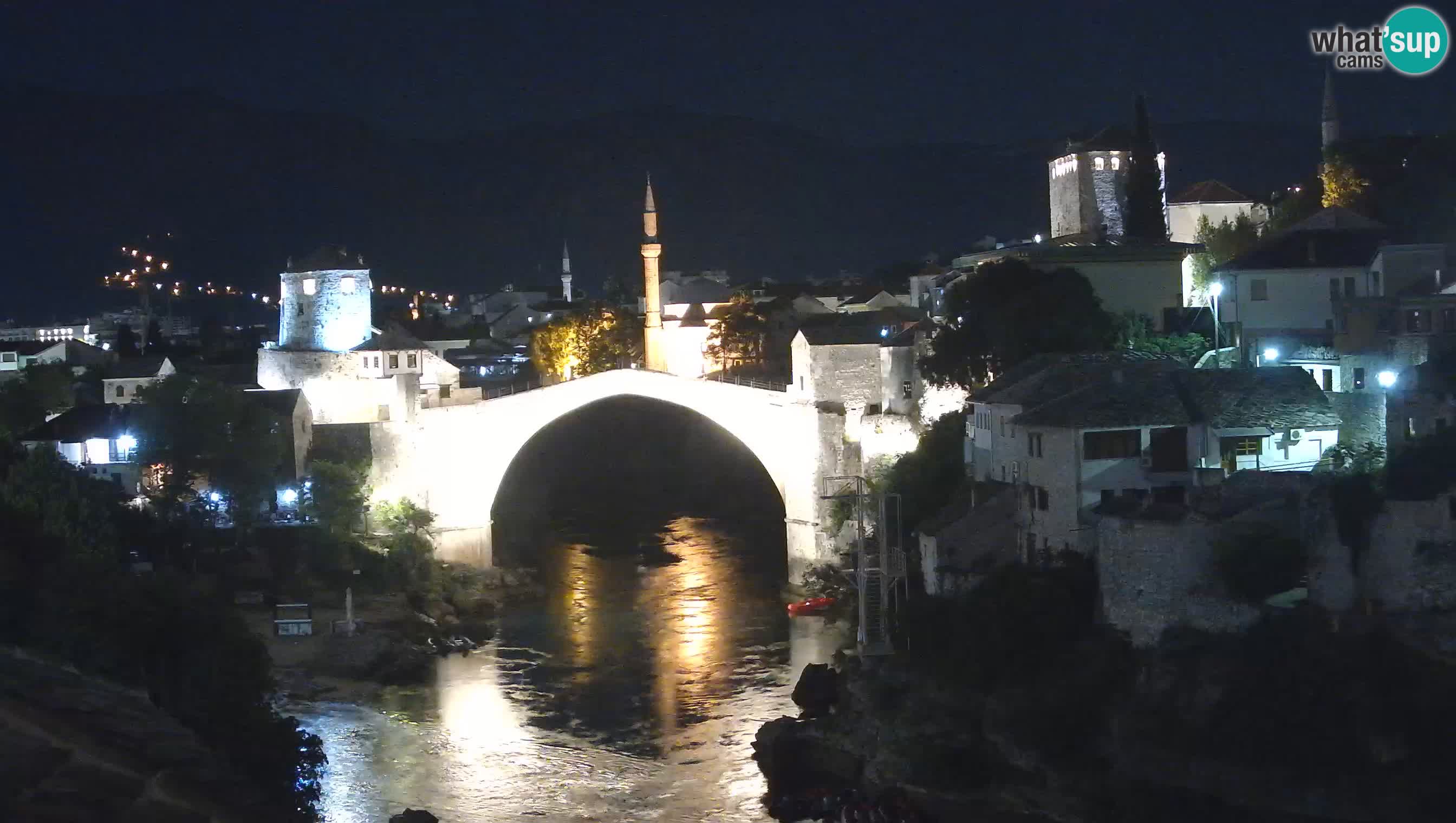 Mostar web kamera – Stari Most i rijeka Neretva – Goa Mostar