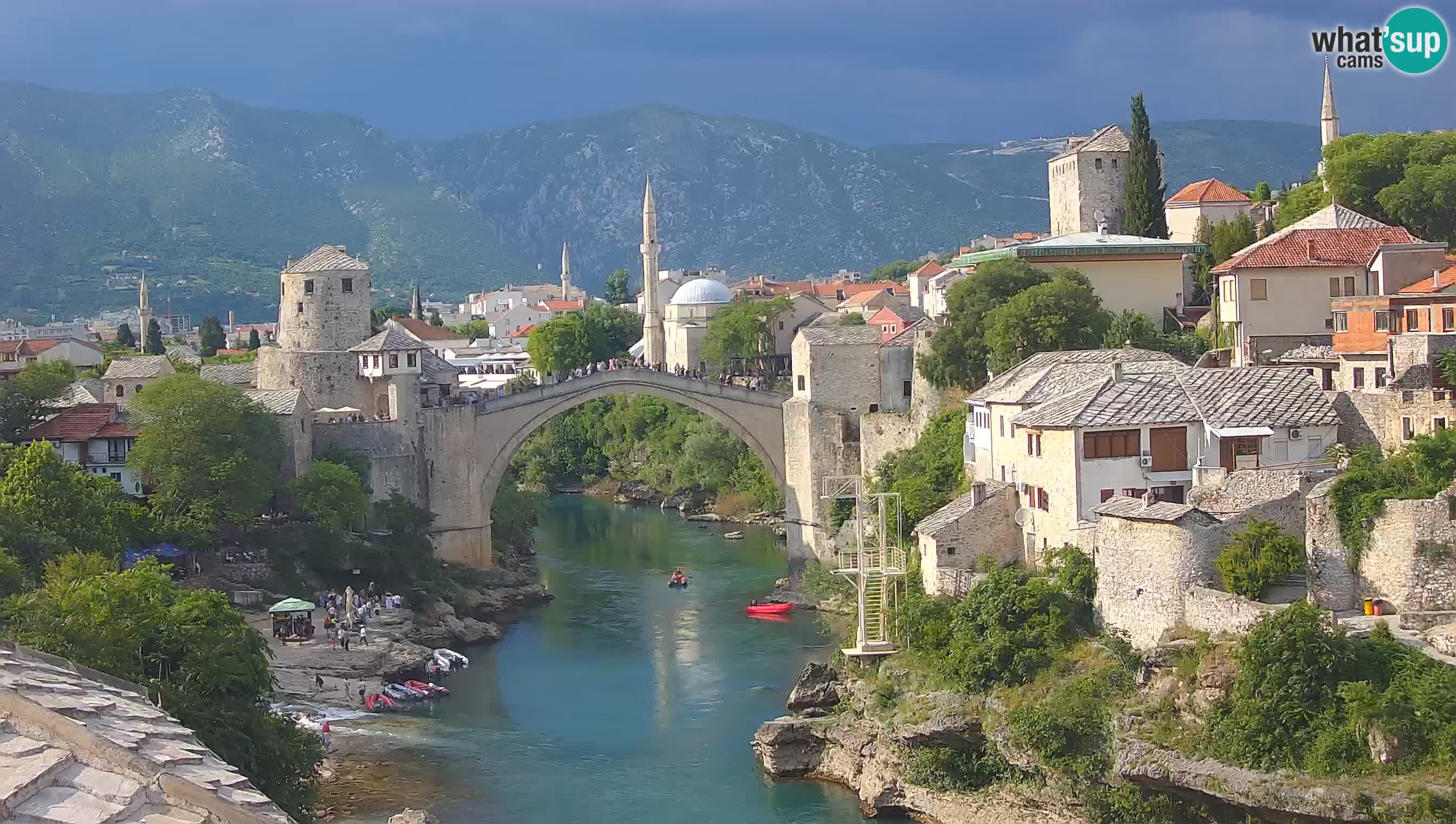 Spletna kamera Mostar – Stari Most in reka Neretva