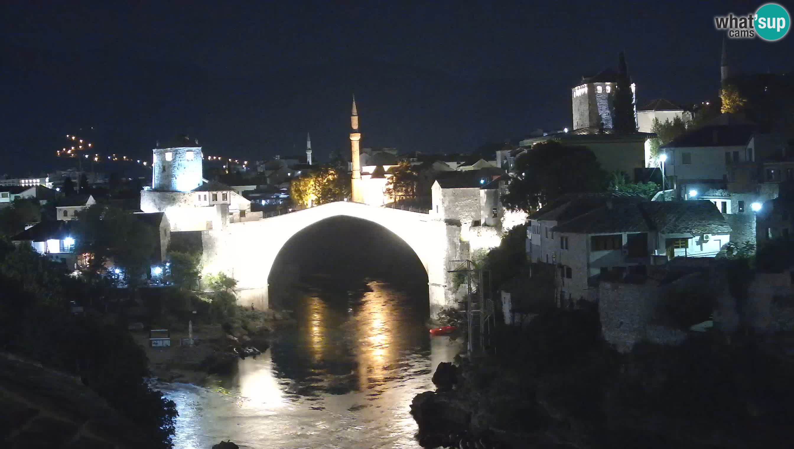 Webcam Mostar – Il Ponte Vecchio sul fiume Neretva