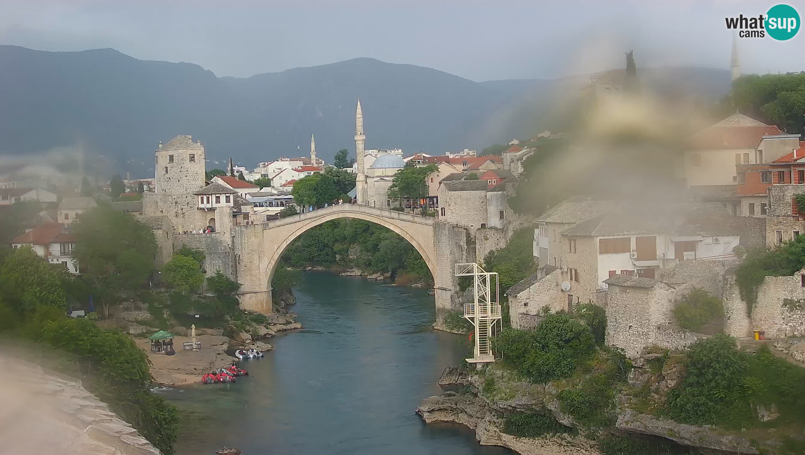 Webcam Mostar – Il Ponte Vecchio sul fiume Neretva