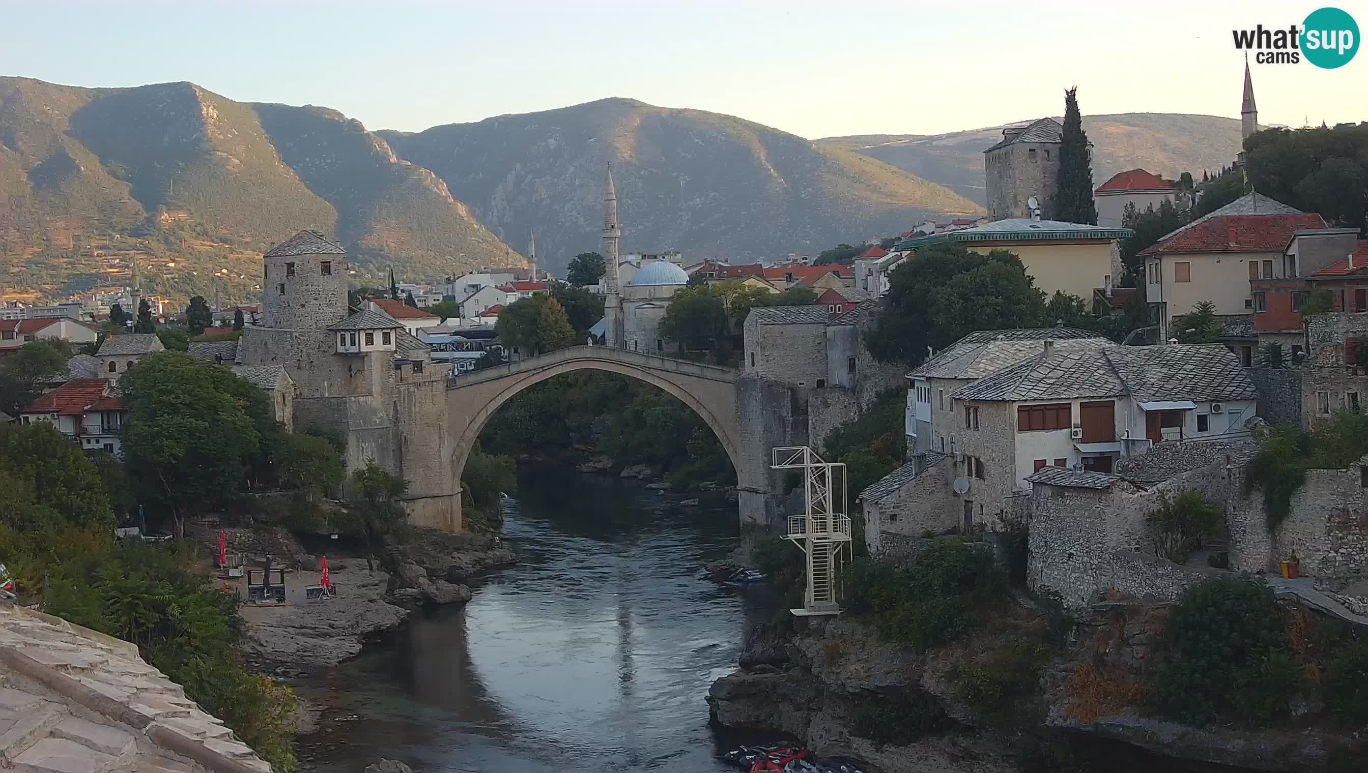 Spletna kamera Mostar – Stari Most in reka Neretva