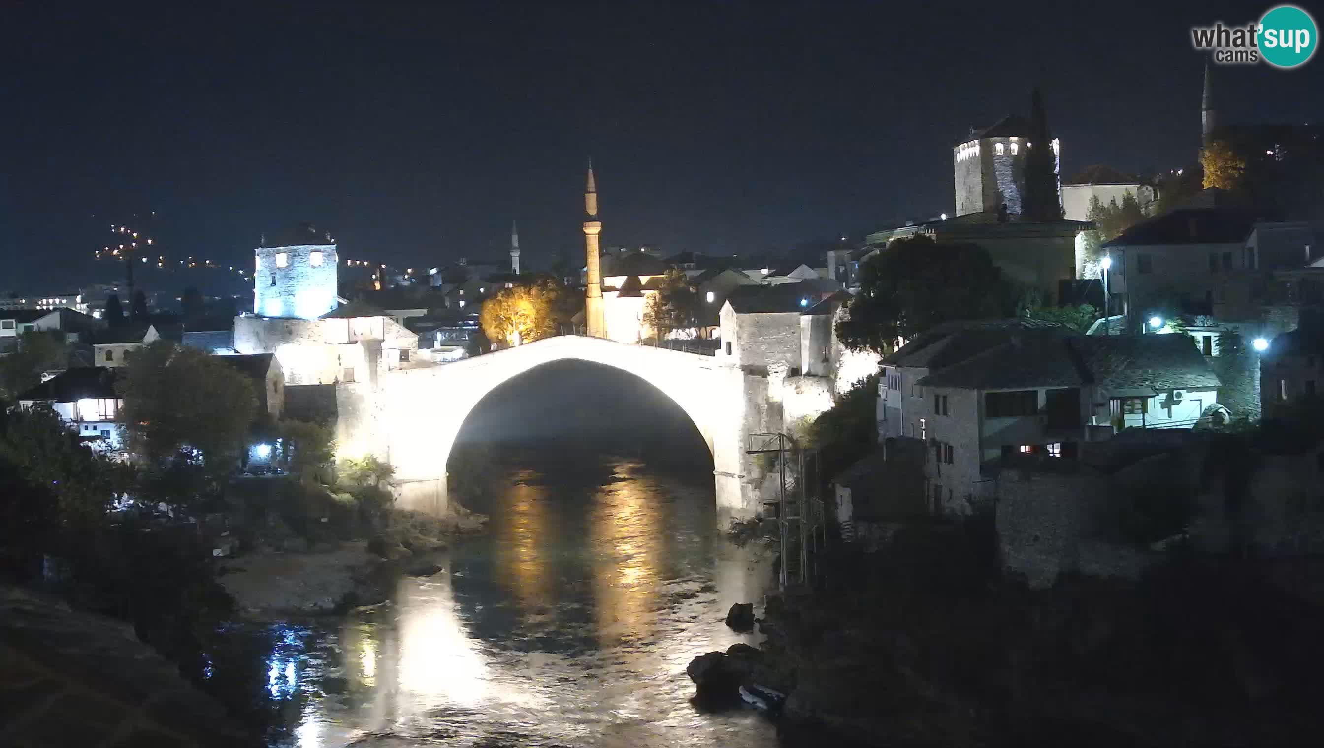 Mostar webcam – LIVE Old Bridge and Neretva river