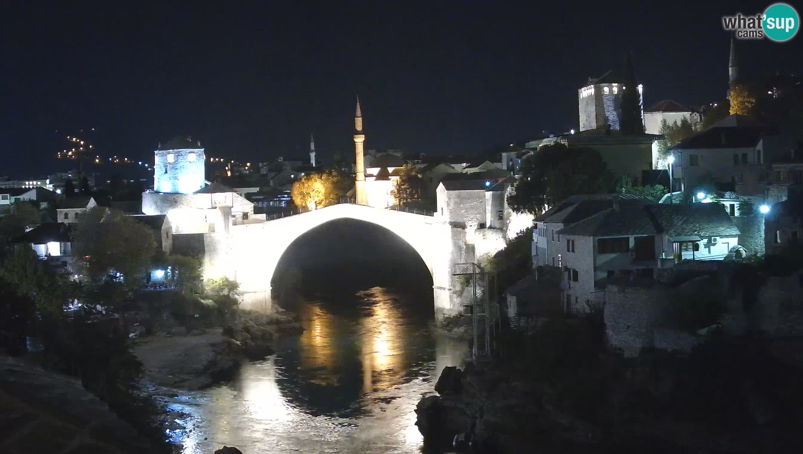 Mostar web kamera – Stari Most i rijeka Neretva – Goa Mostar