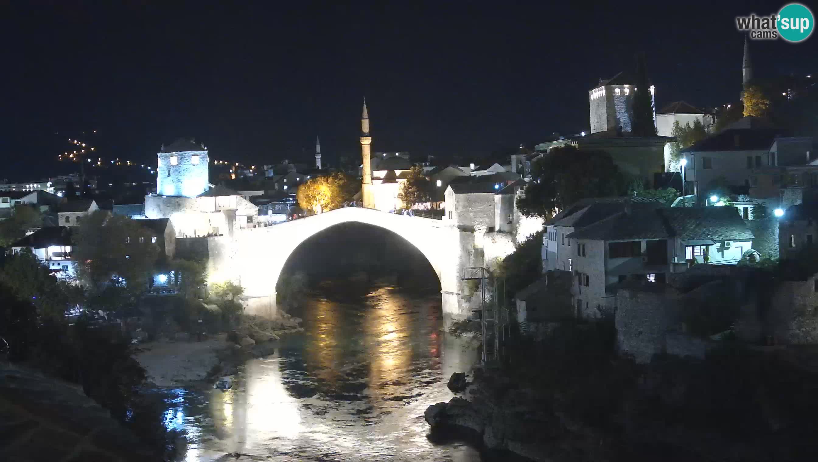 Webcam Mostar – Il Ponte Vecchio sul fiume Neretva