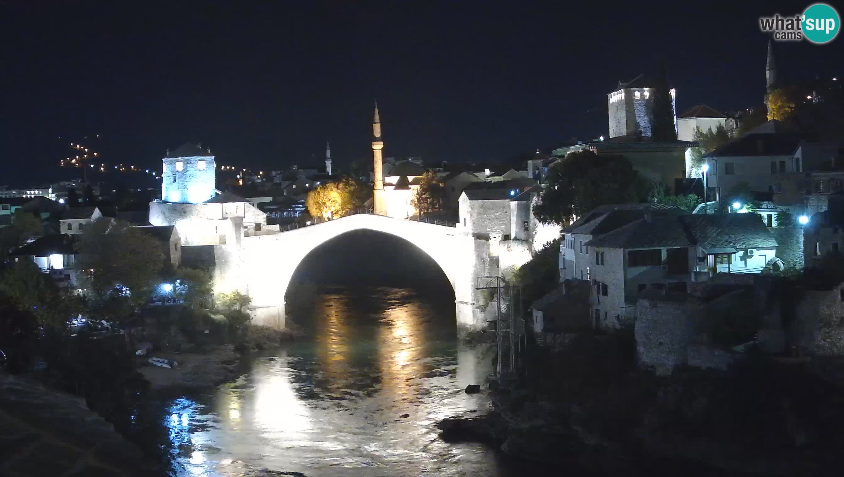 Webcam Mostar – Il Ponte Vecchio sul fiume Neretva