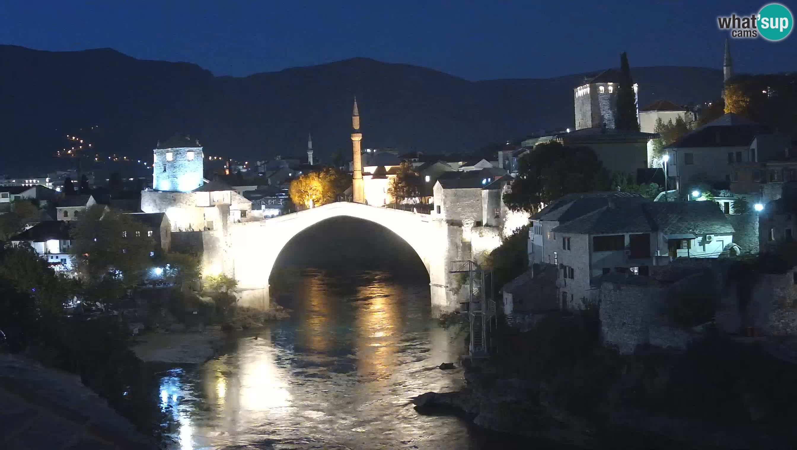 Mostar webcam – LIVE Old Bridge and Neretva river