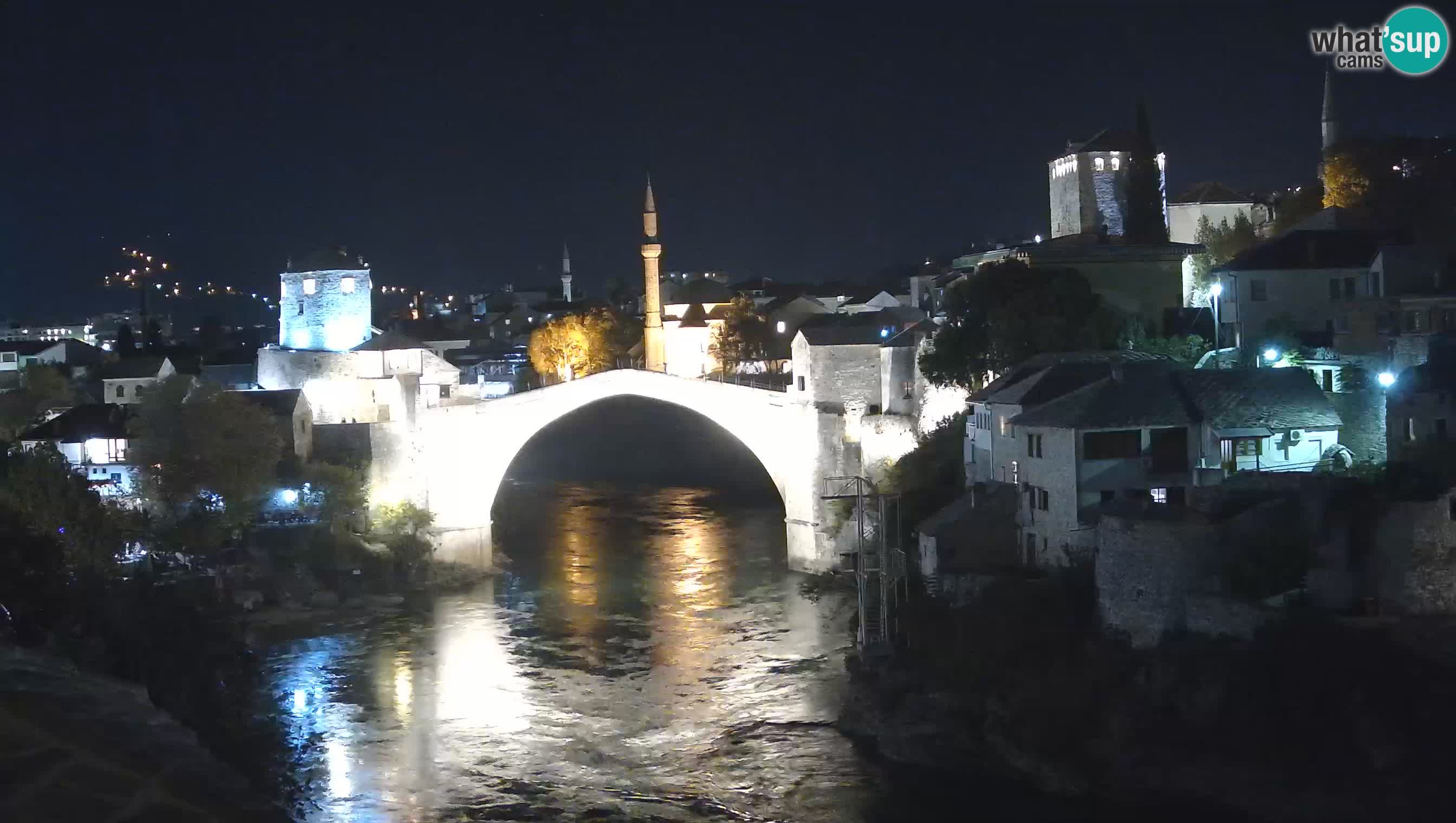 Webcam Mostar – Il Ponte Vecchio sul fiume Neretva