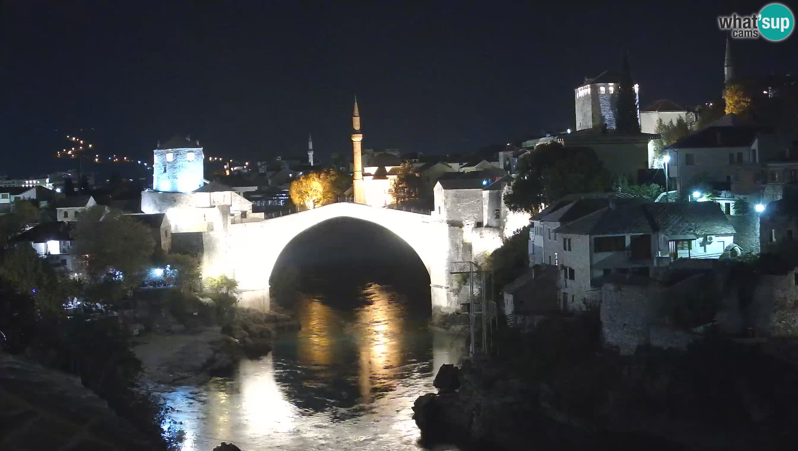 Webcam Mostar – Il Ponte Vecchio sul fiume Neretva