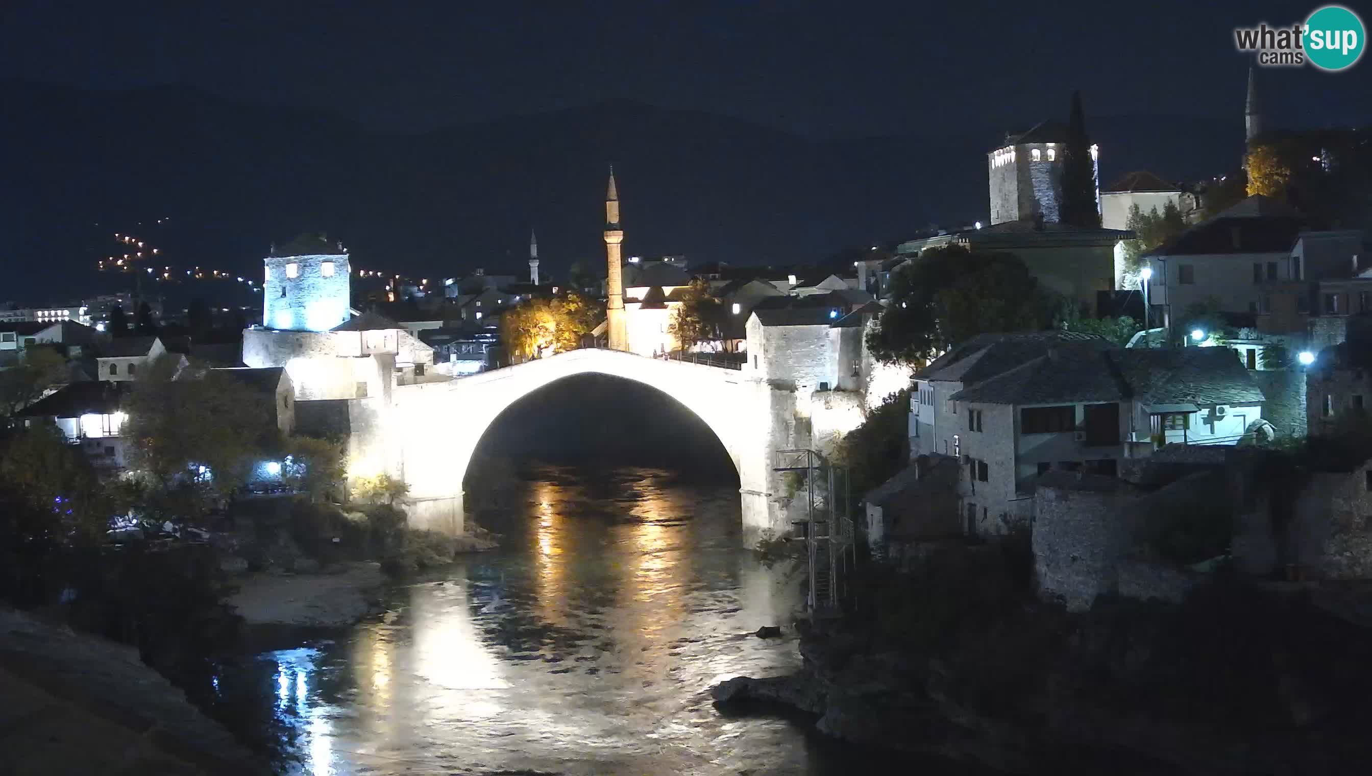 Spletna kamera Mostar – Stari Most in reka Neretva