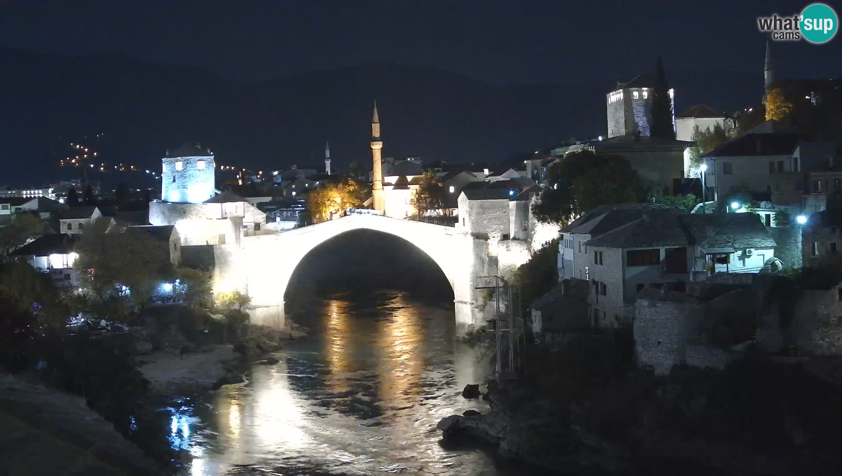 Spletna kamera Mostar – Stari Most in reka Neretva