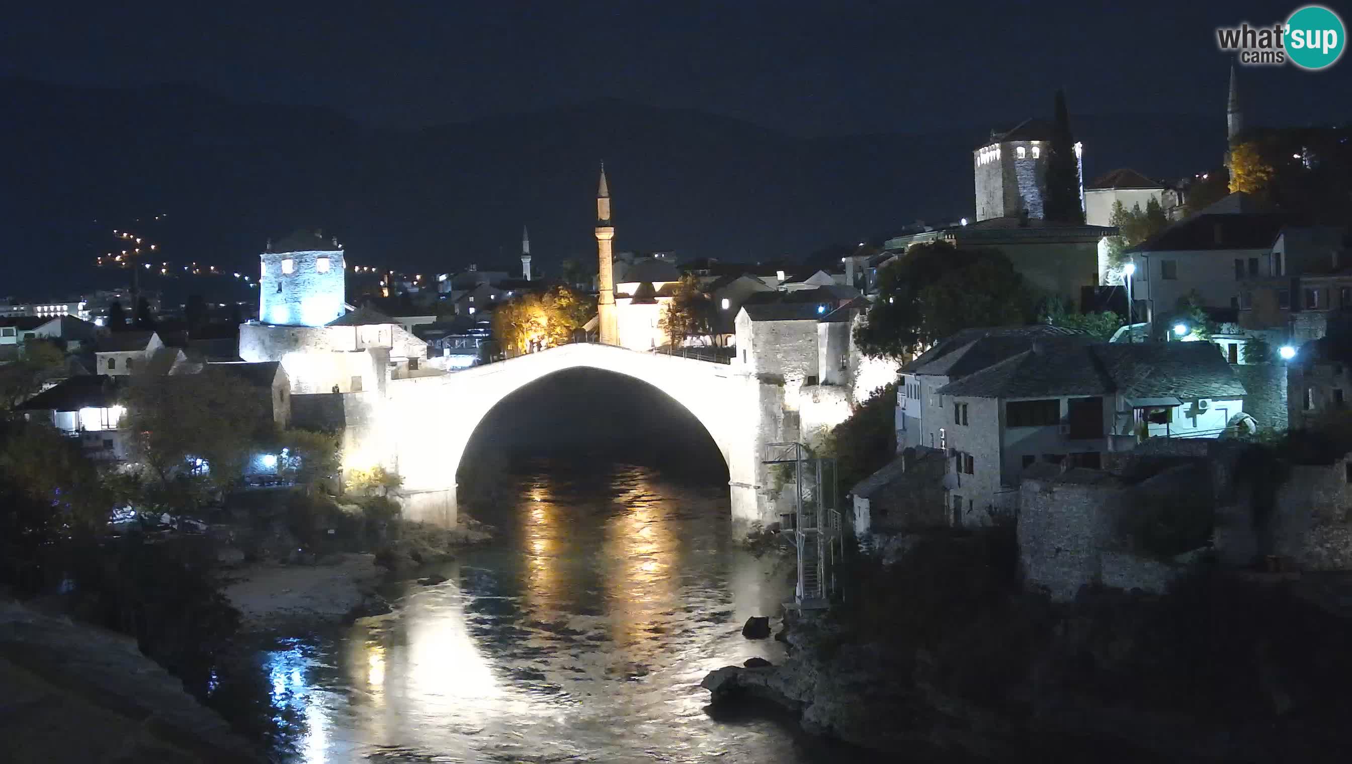 Webcam Mostar – Il Ponte Vecchio sul fiume Neretva