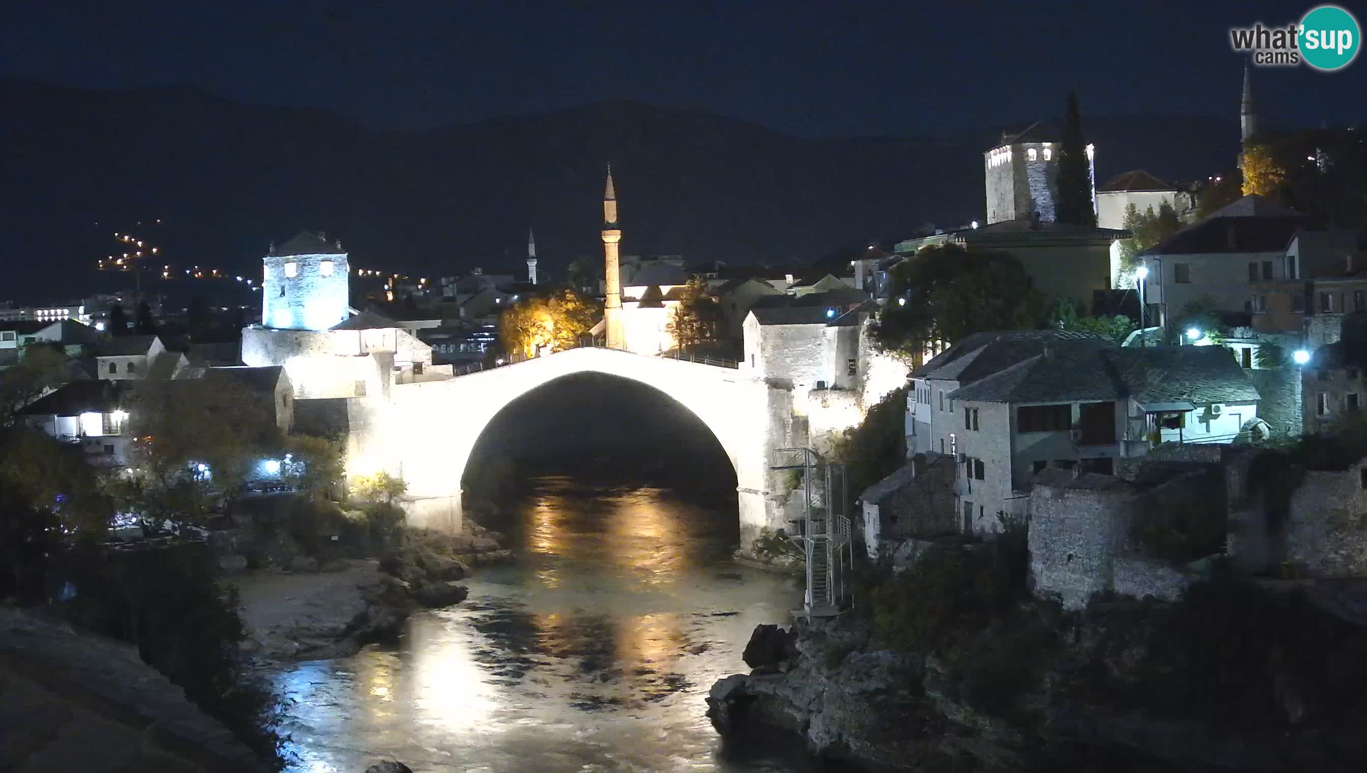 Spletna kamera Mostar – Stari Most in reka Neretva