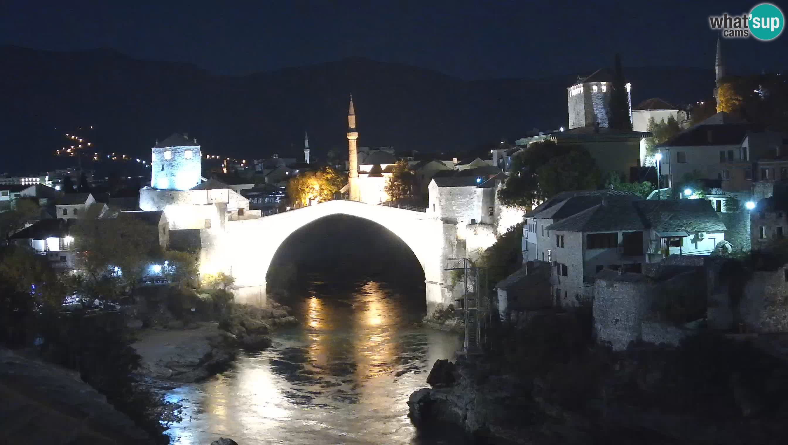 Webcam Mostar – Il Ponte Vecchio sul fiume Neretva