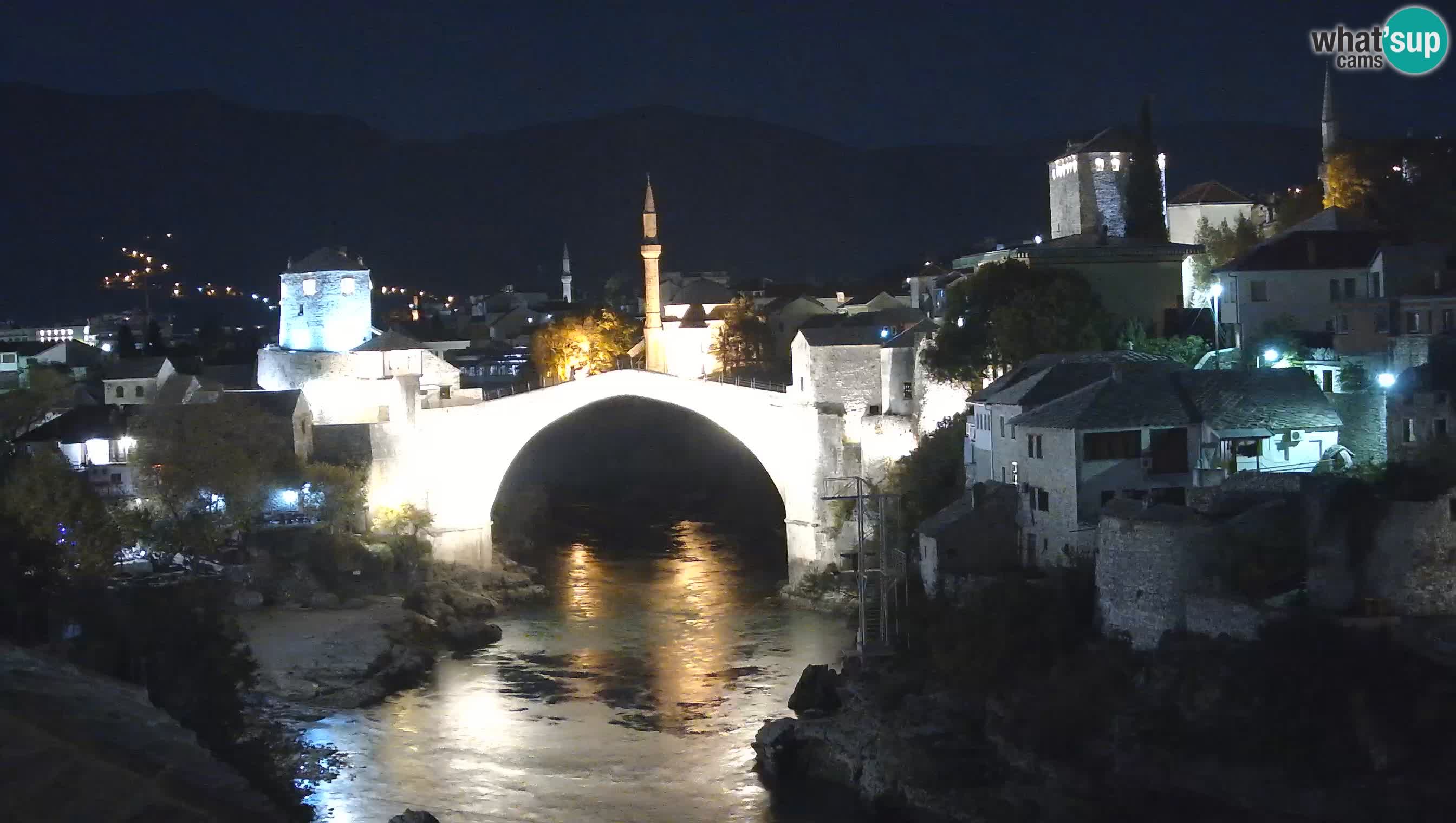 Spletna kamera Mostar – Stari Most in reka Neretva