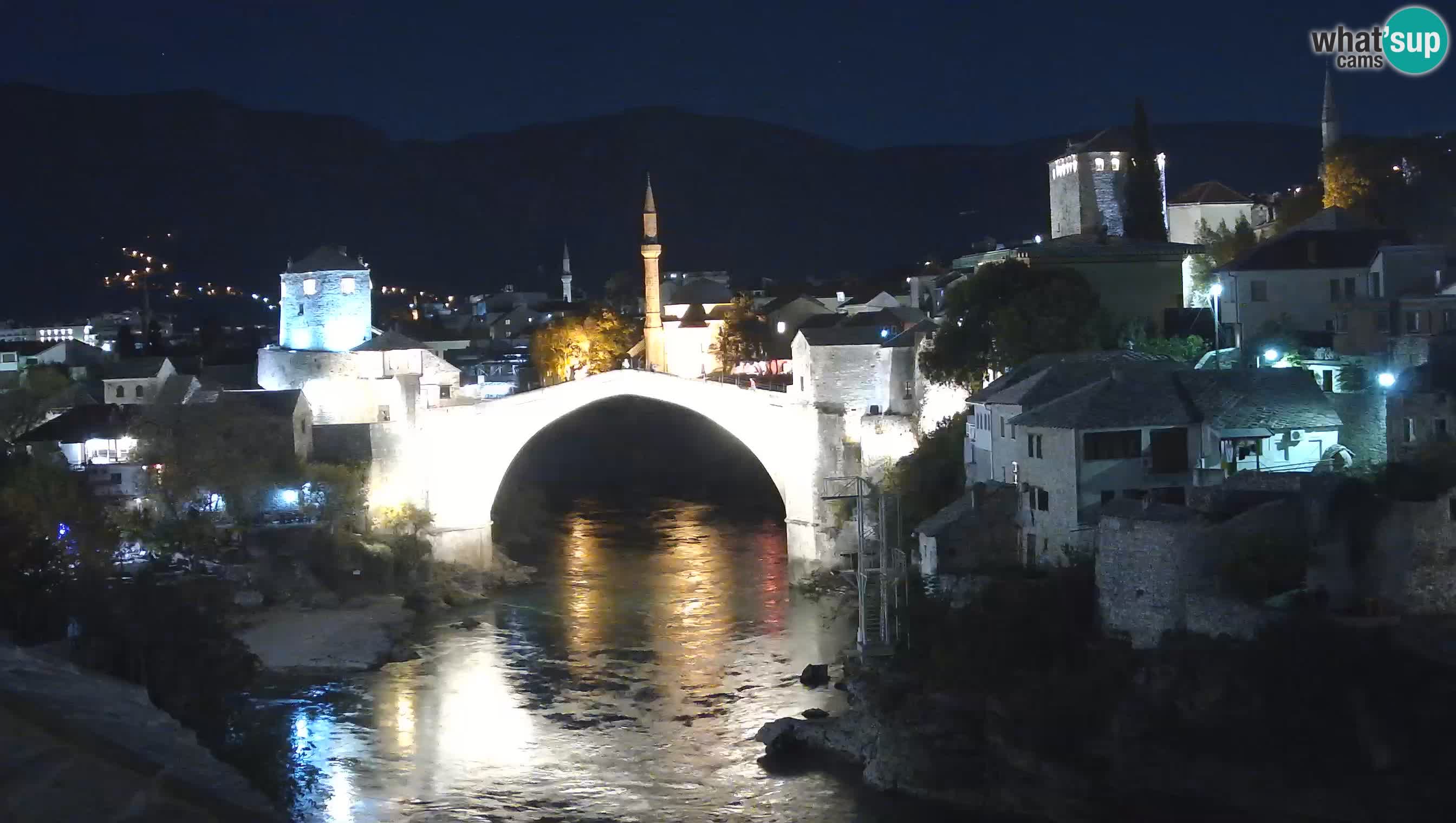 Webcam Mostar – Il Ponte Vecchio sul fiume Neretva